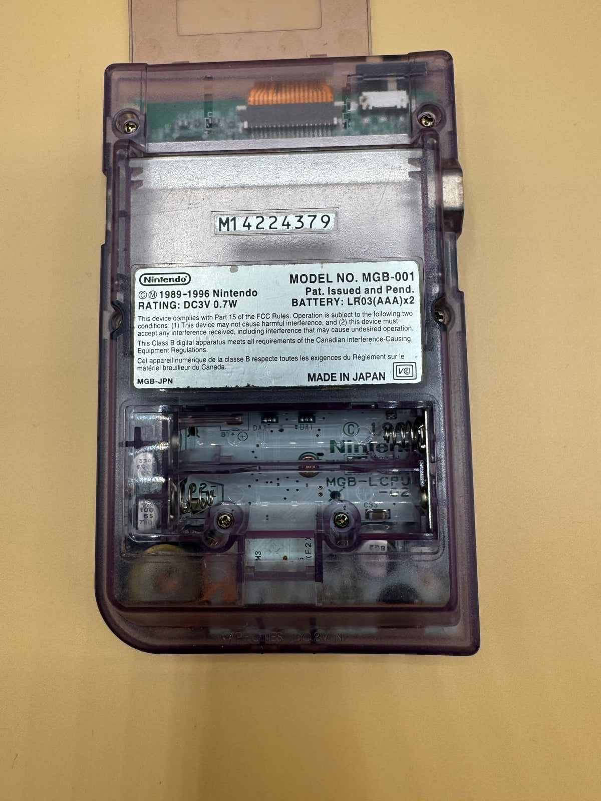 Atomic Purple Gameboy Pocket