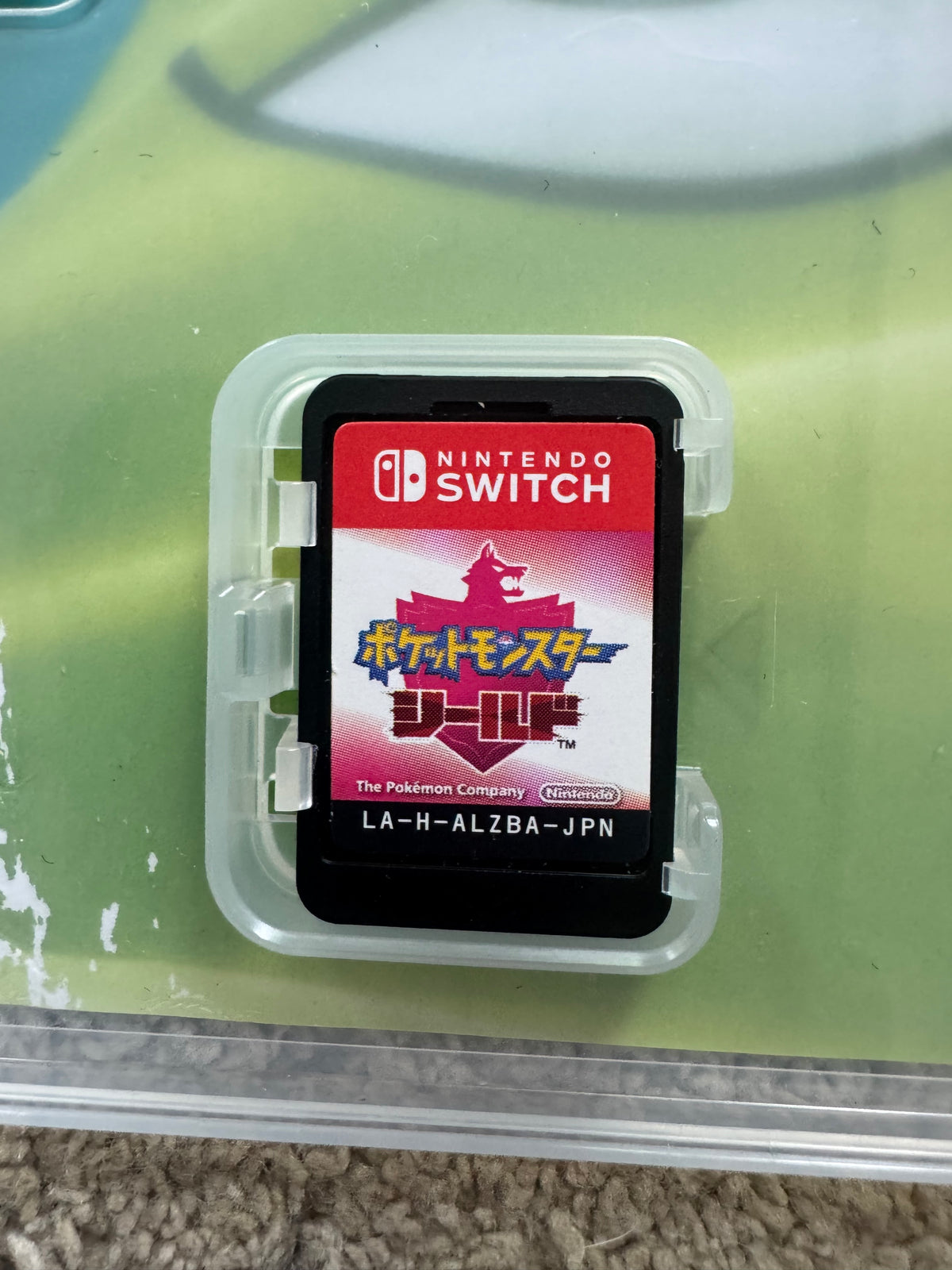 Pokémon Shield (jp-region free:) CiB