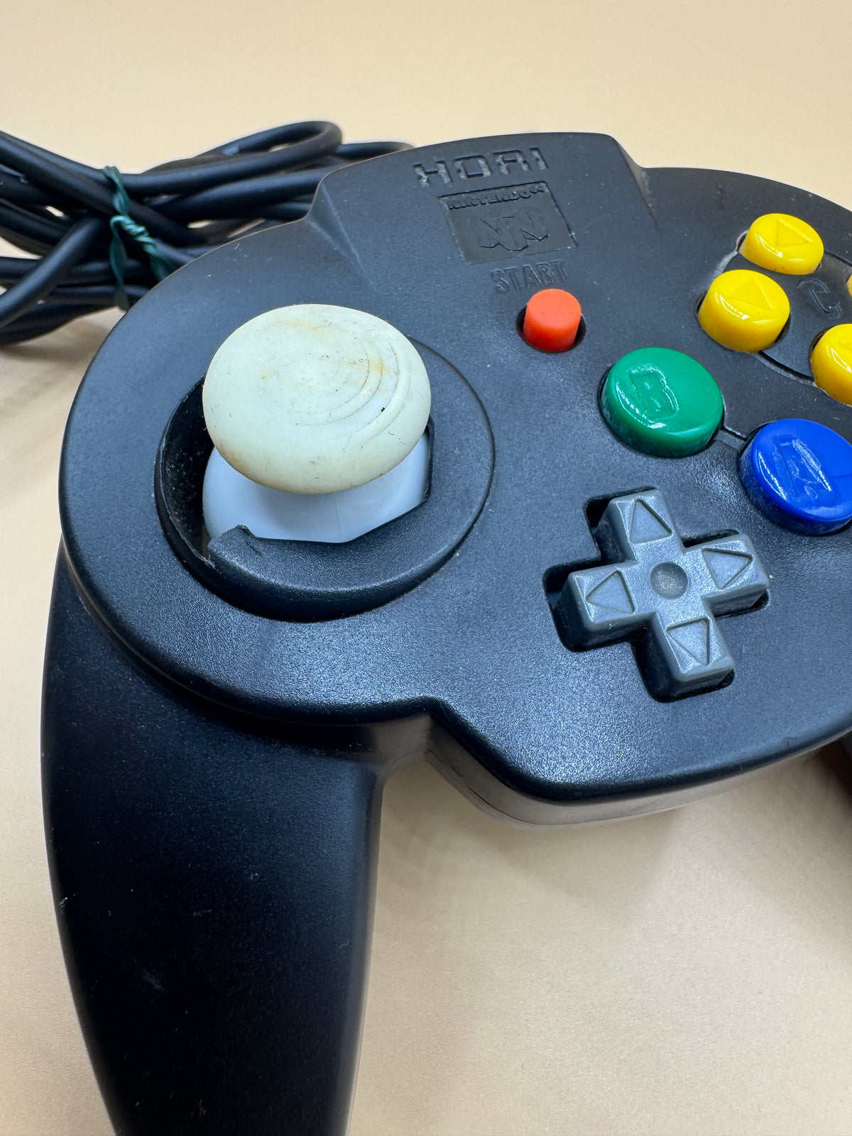 Black Hori Pad Mini 64 Controller