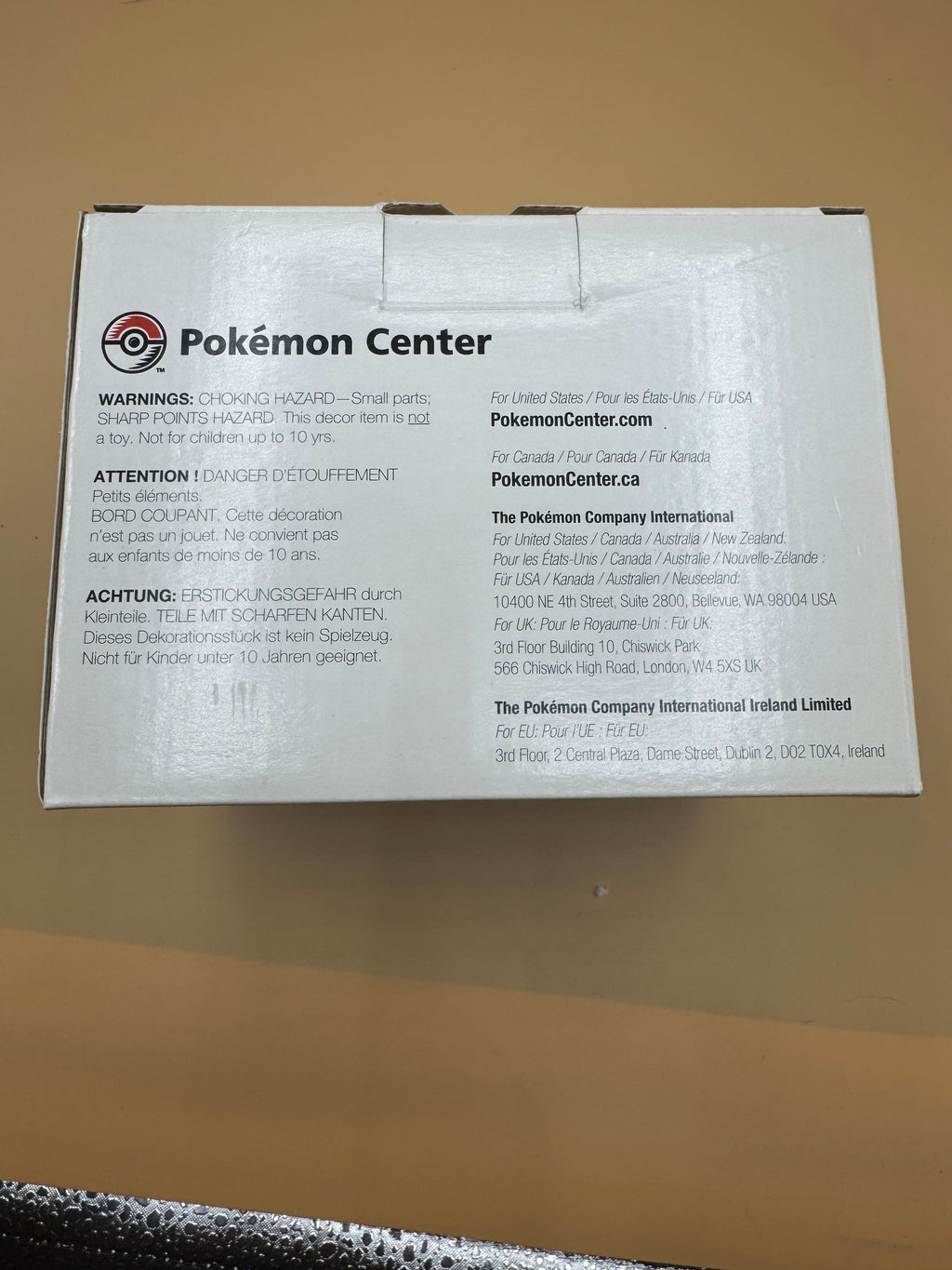Pokémon Center × Vic Lee: Pokémon Scary Stories (Story of Phantump) Figure (Stock photos)