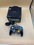 Black Nintendo GameCube complete