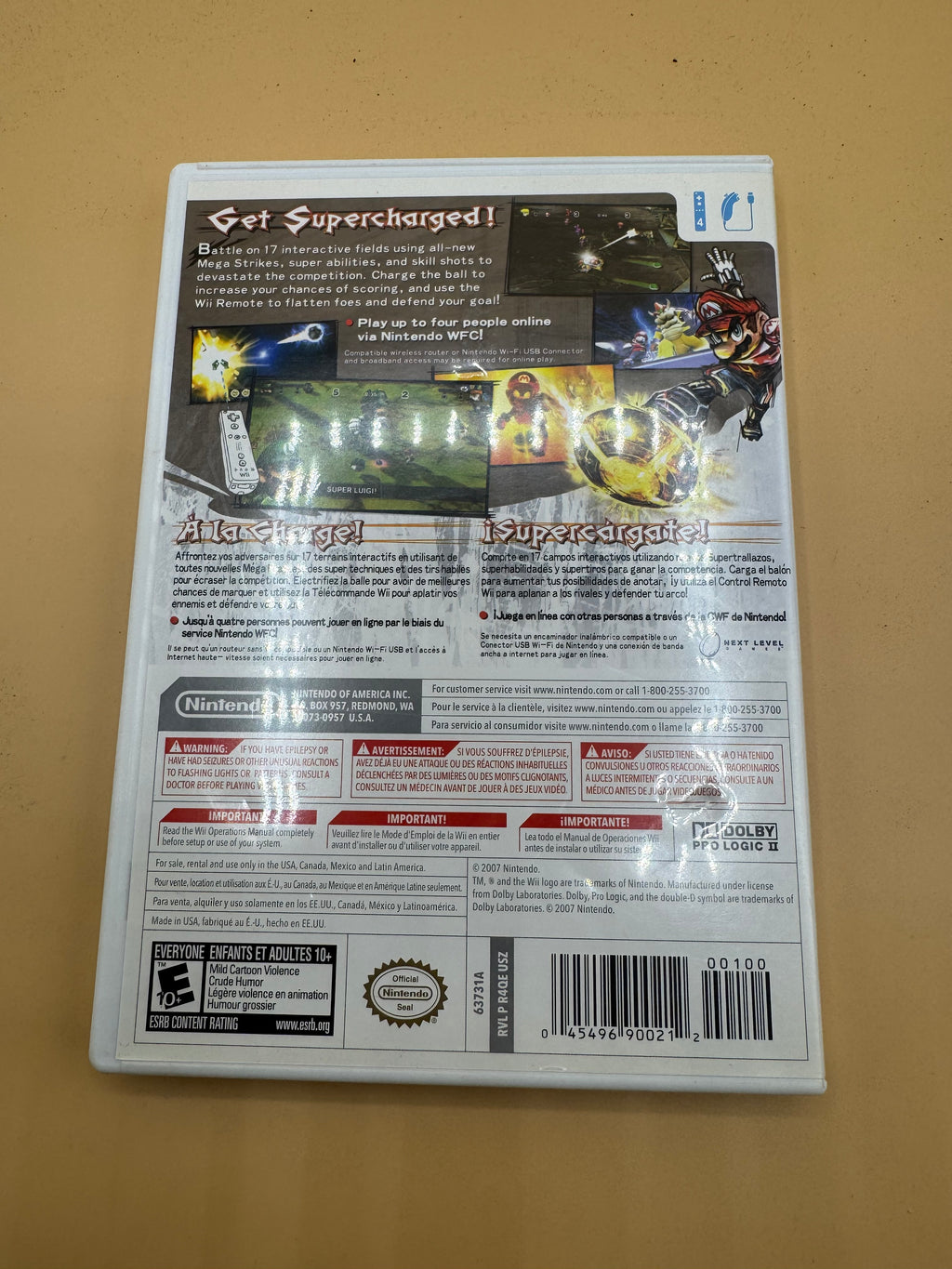 Super Mario Strikers Charged CiB