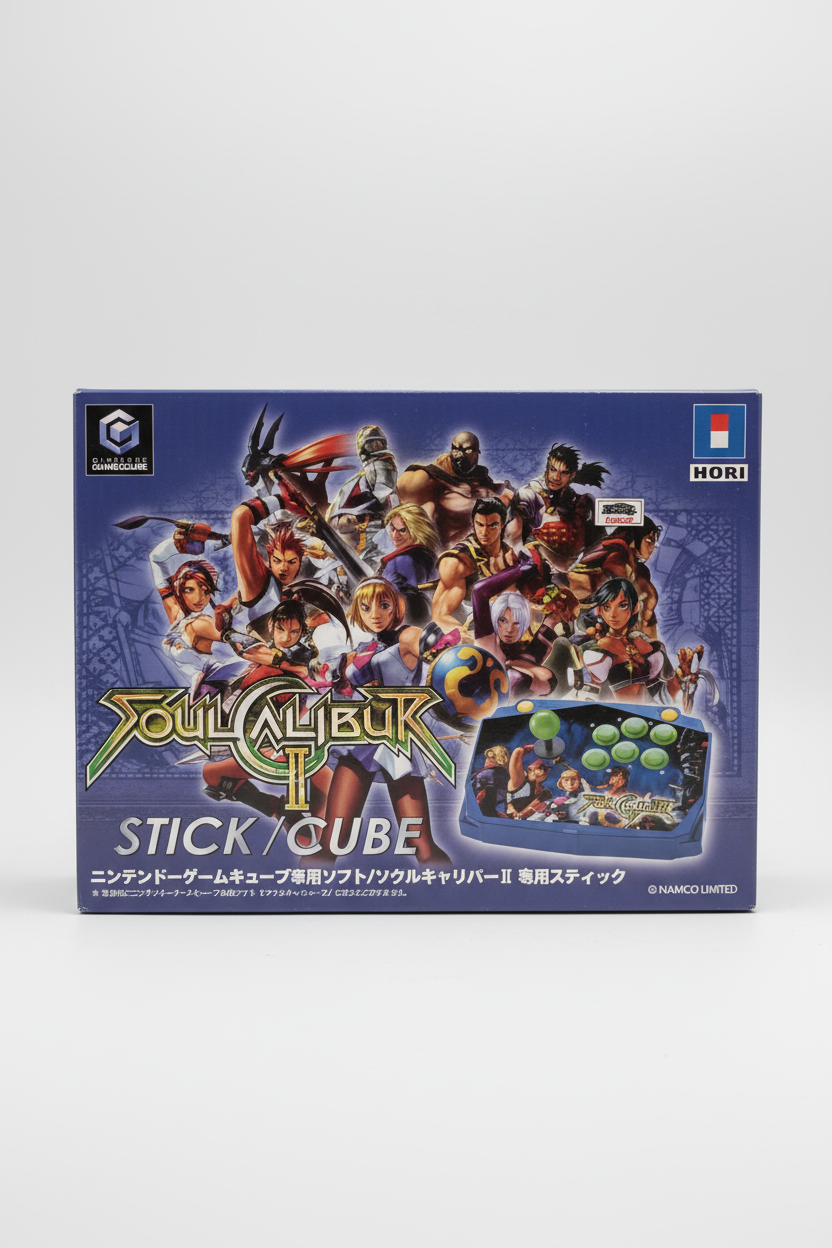 Hori SoulCalibur II Stick / Cube Controller for the Nintendo GameCube with original box (Japanese import)