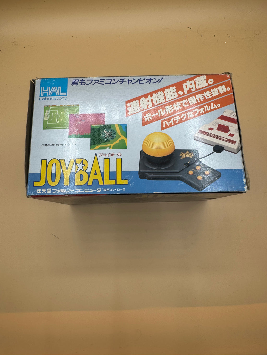 HAL Laboratory Joyball for the Nintendo Famicom (NES) CiB