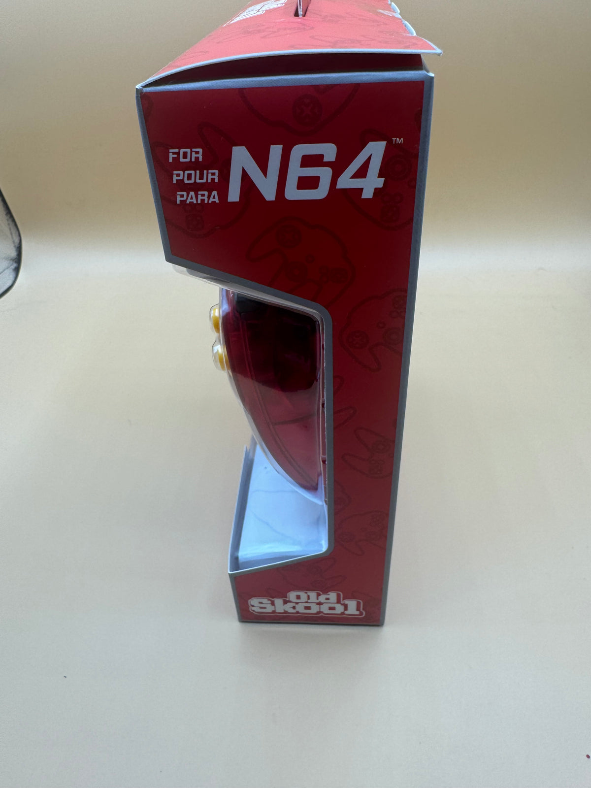 Oldskool Controller for Nintendo 64 (Watermelon Red)