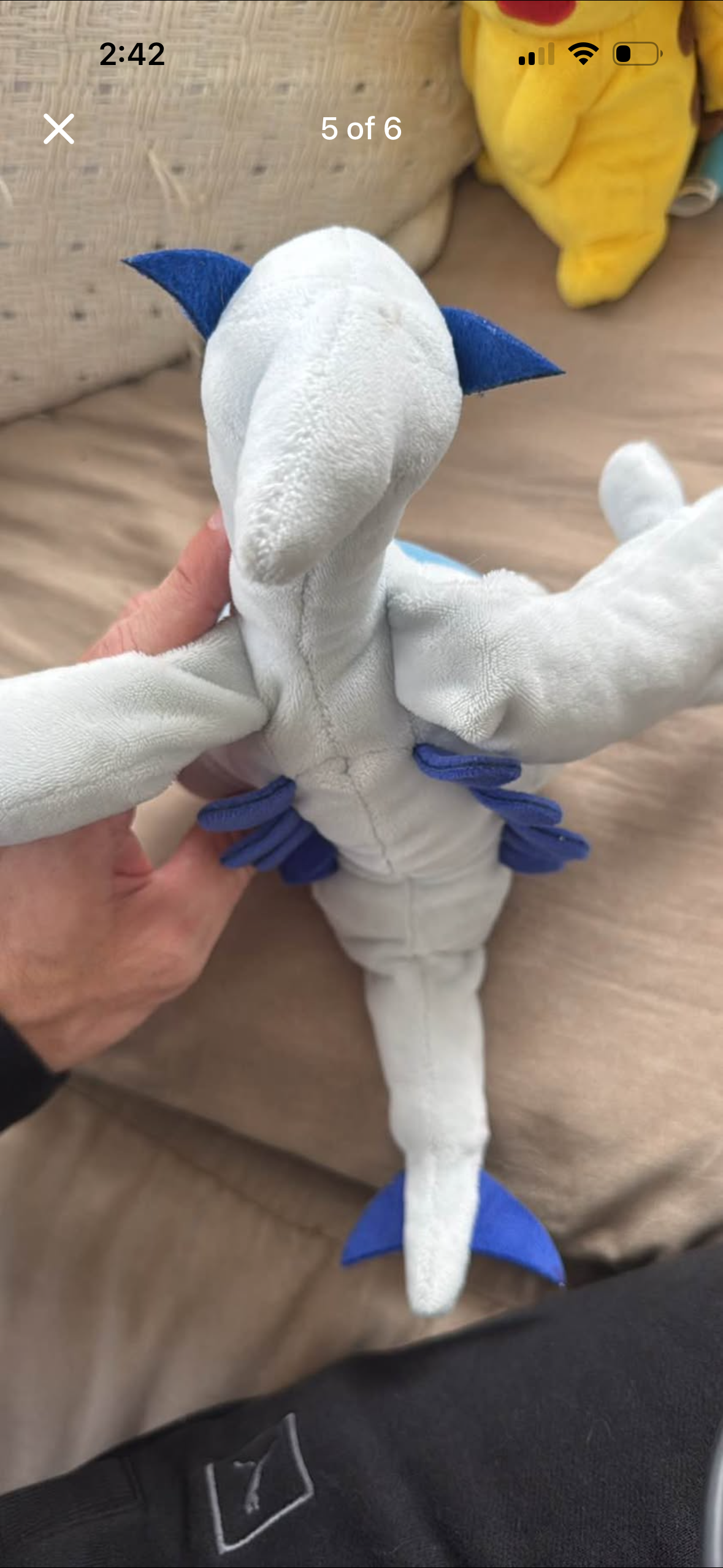 Pokémon “Lugia” San-Ei Plushie (Japanese import)