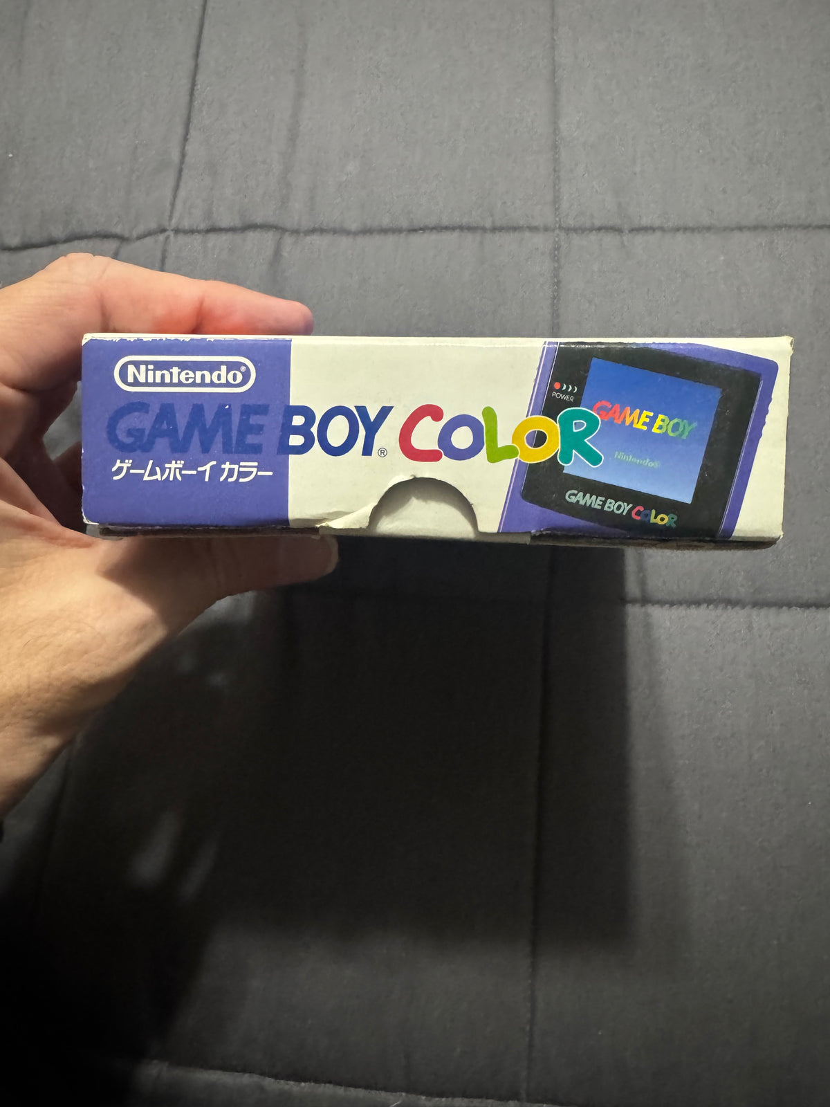 Grape Gameboy Color in original box (no volume)