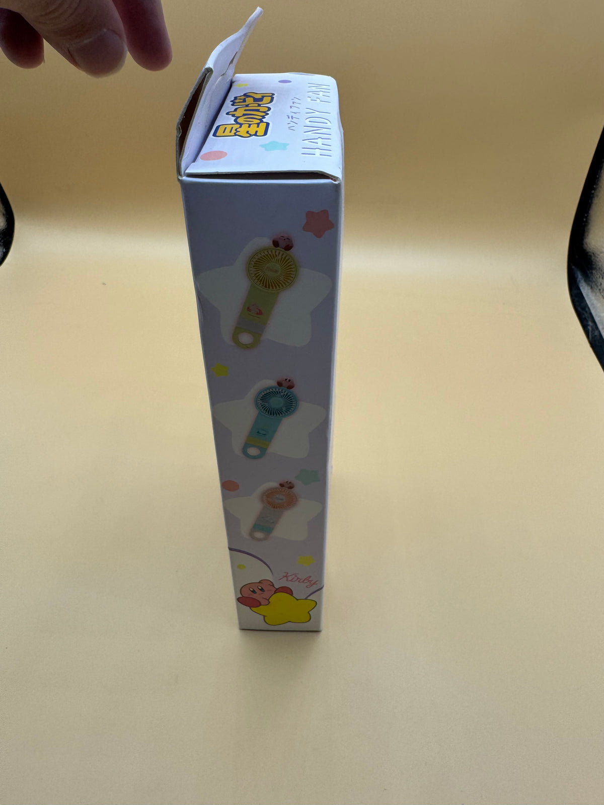 Kirby of the Stars Handy Fan (Yellow version)