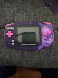 Customized Gengar Pokémon Nintendo Game Boy Advance (GBA)