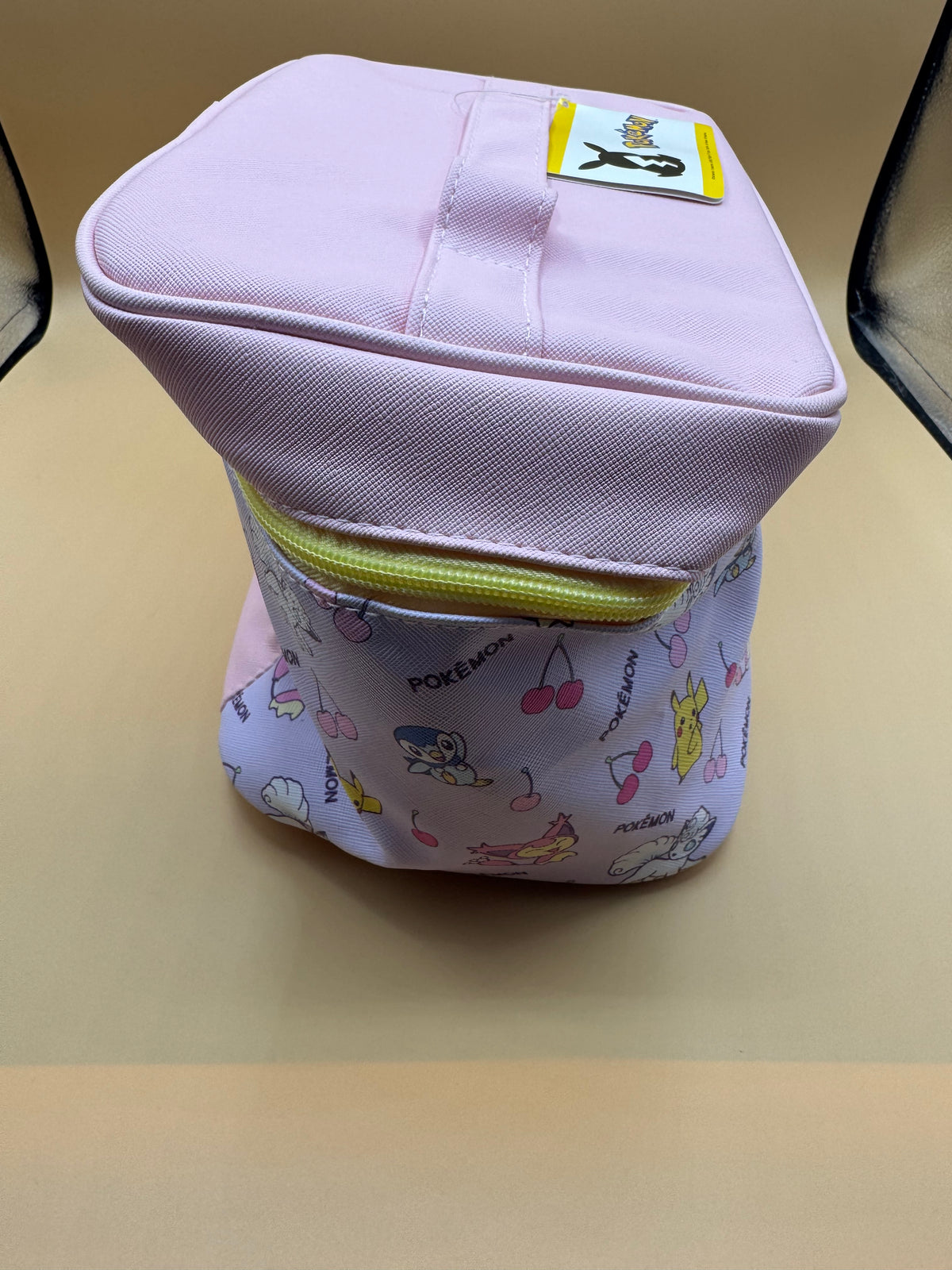 Pokémon Premium Printed Pattern Vanity Pouch (Pink Cherry Version)