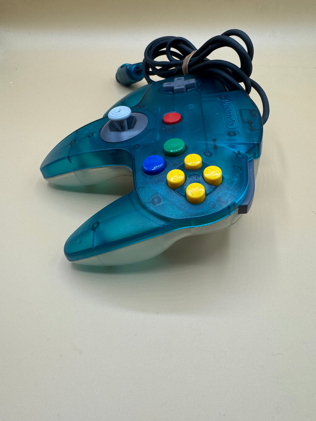 Clear Blue/White Nintendo 64 Controller (Japanese import)