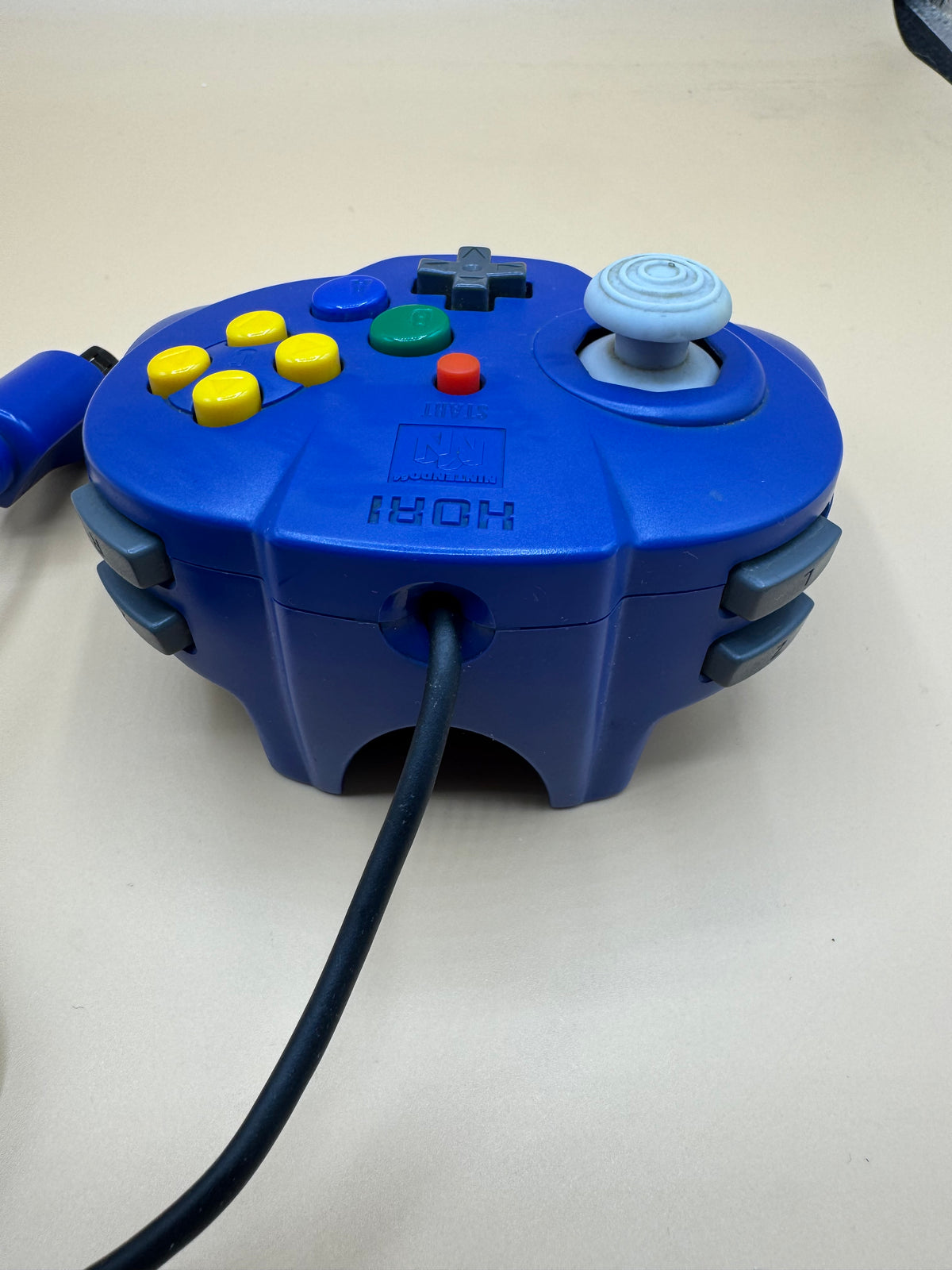 Blue Hori Mini Pad 64 Controller