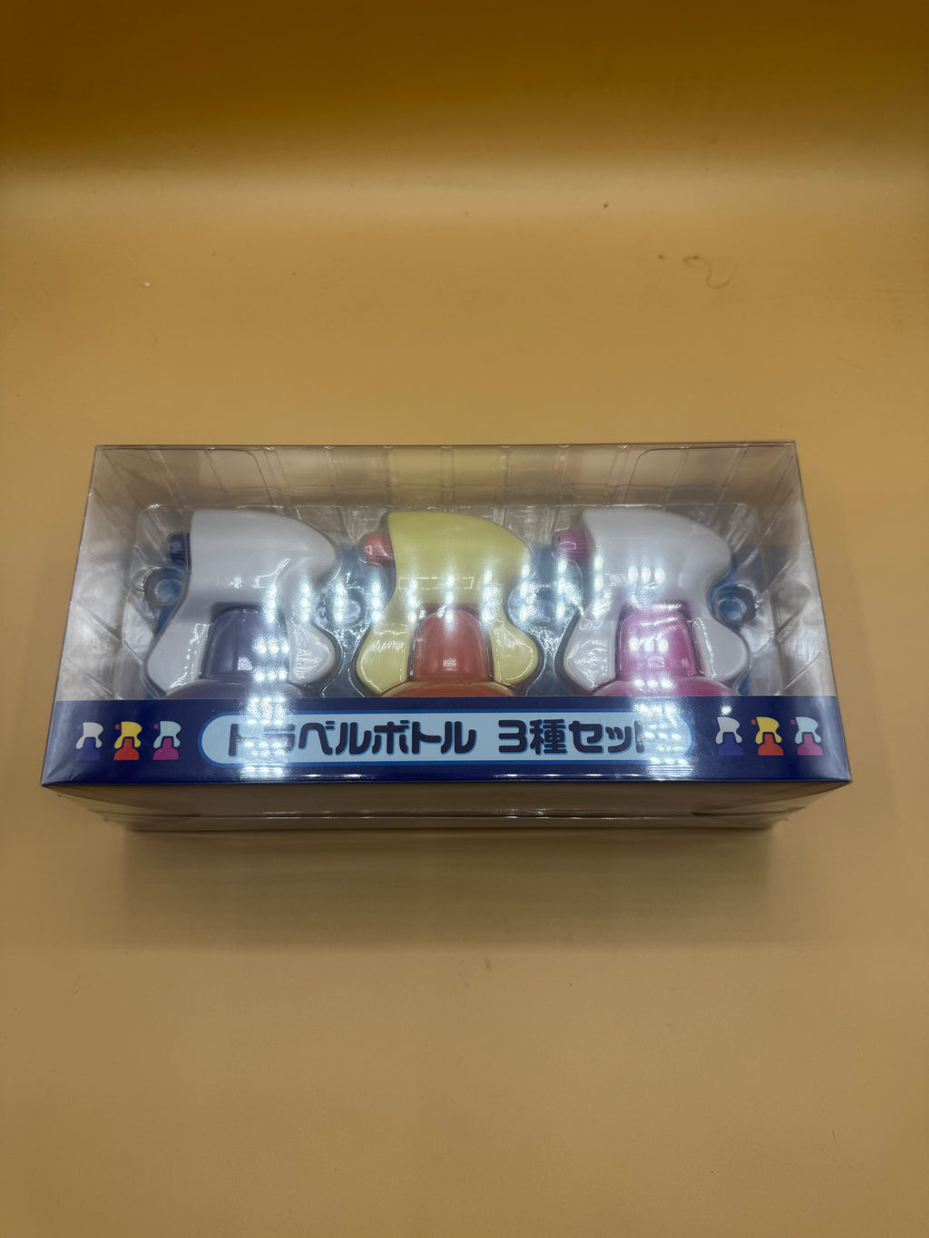 Pokémon Center Potion Bottle 3-Piece Travel Set (Japanese import) Limited Edition