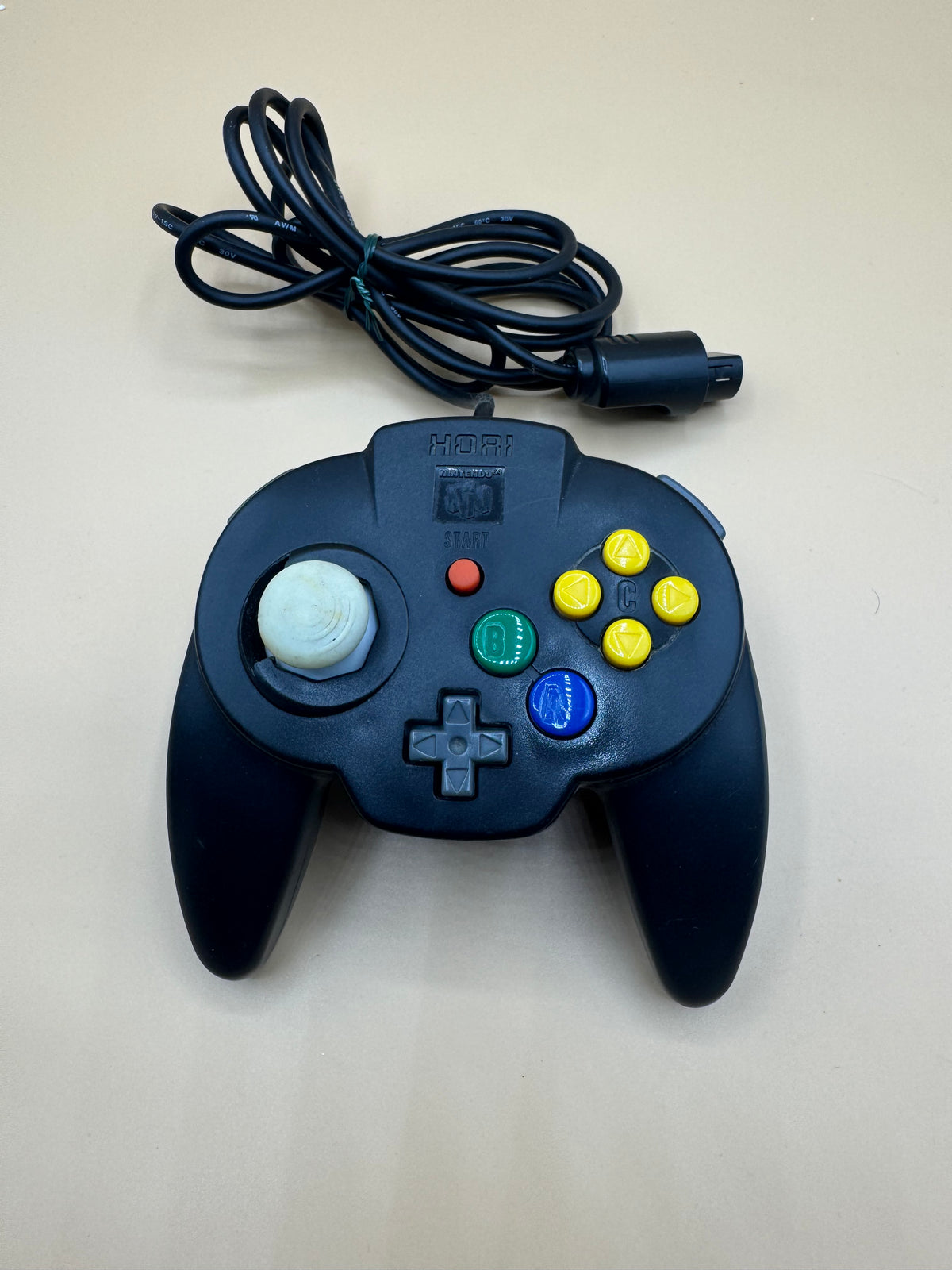 Black Hori Pad Mini 64 Controller