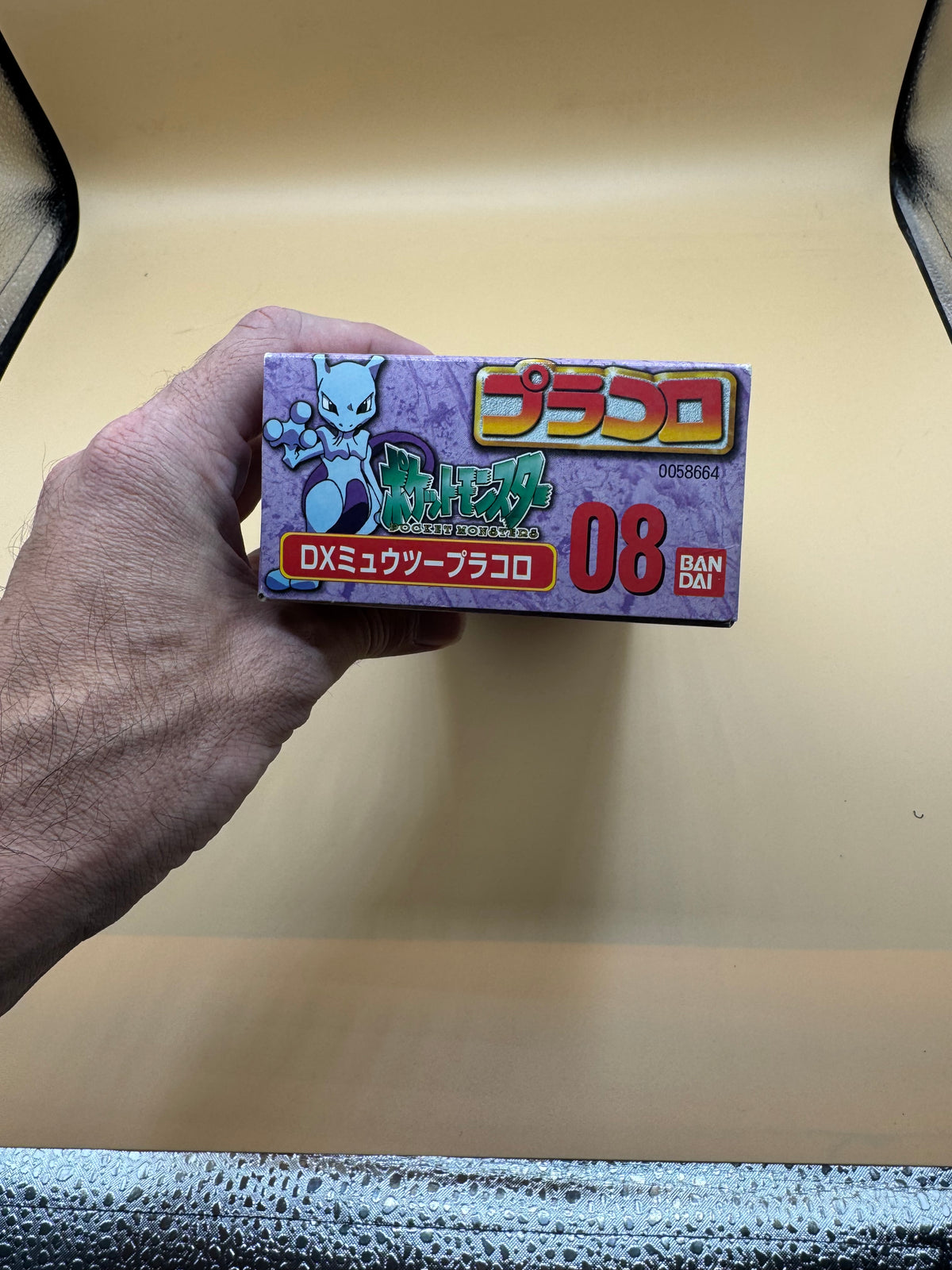 1997 Bandai Pokémon DX Mewtwo Puracolo (Placoro) Dice Battle Game (No. 08)