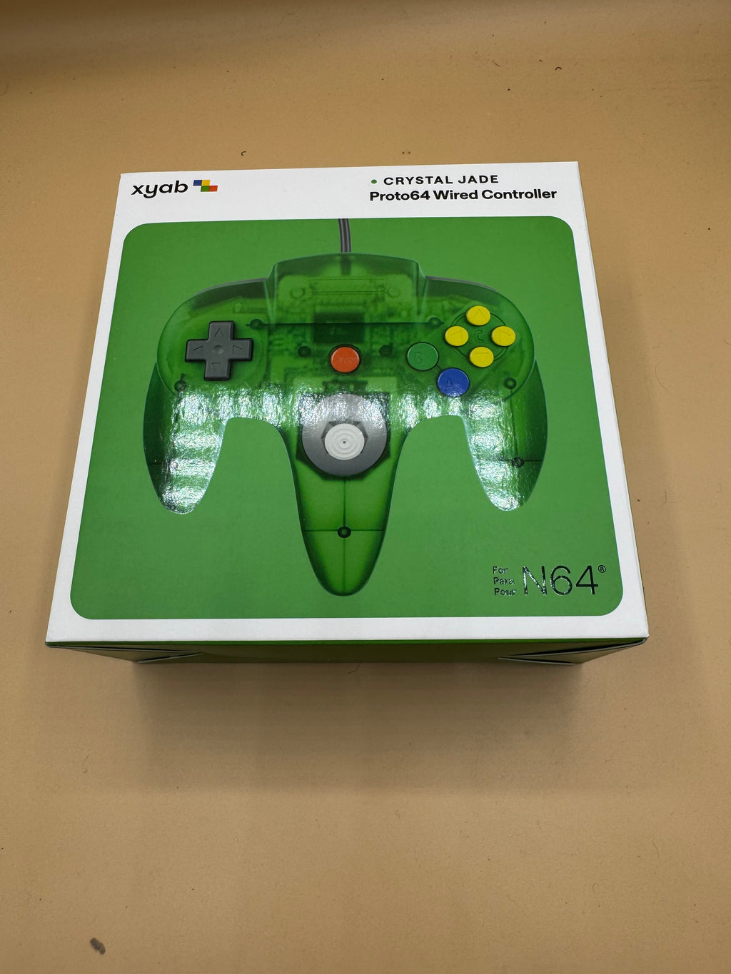 XYAB “Proto64” Wired Controller (Crystal Jade)