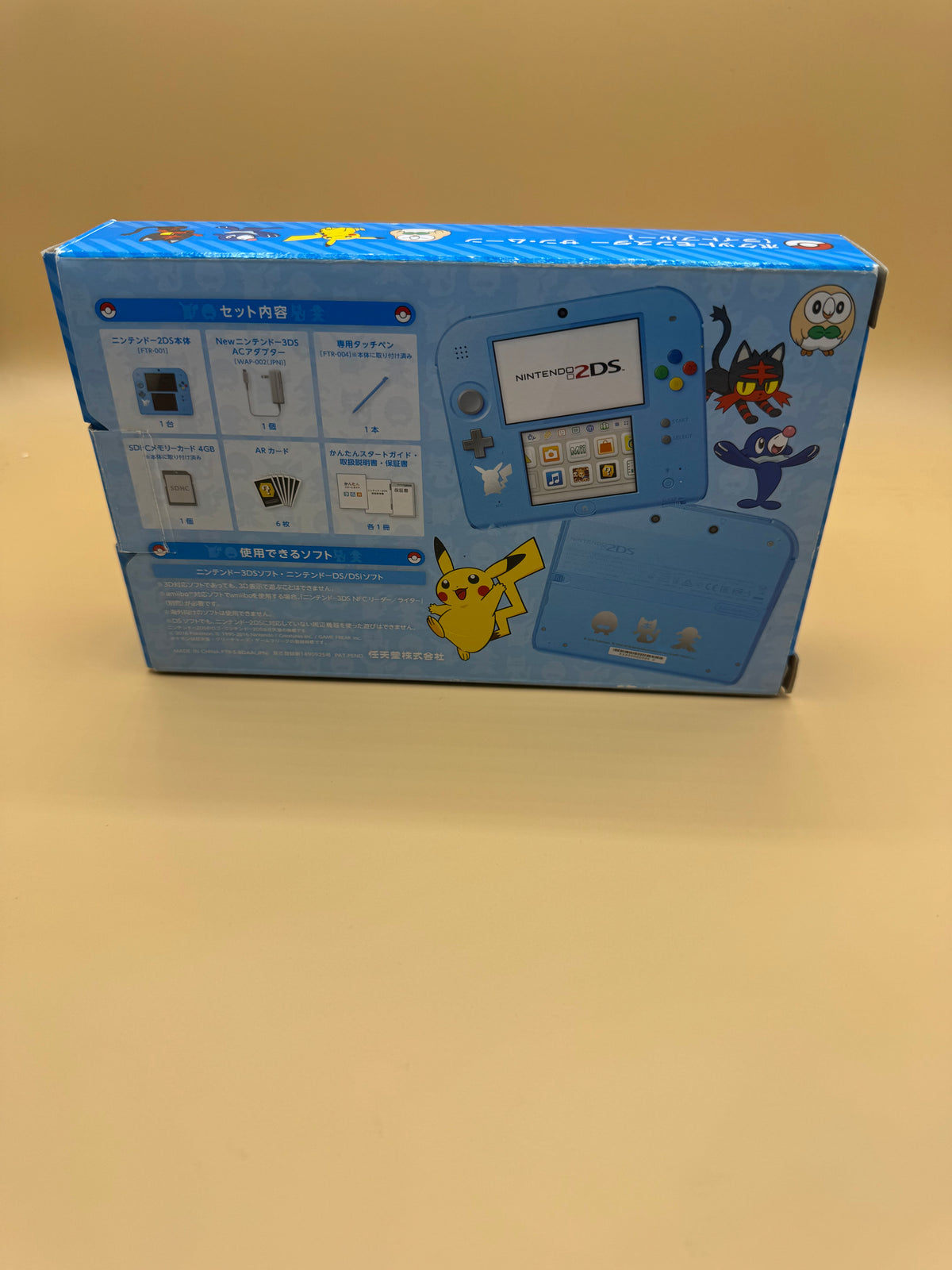 Pokémon Sun and Moon Nintendo 2DS CiB