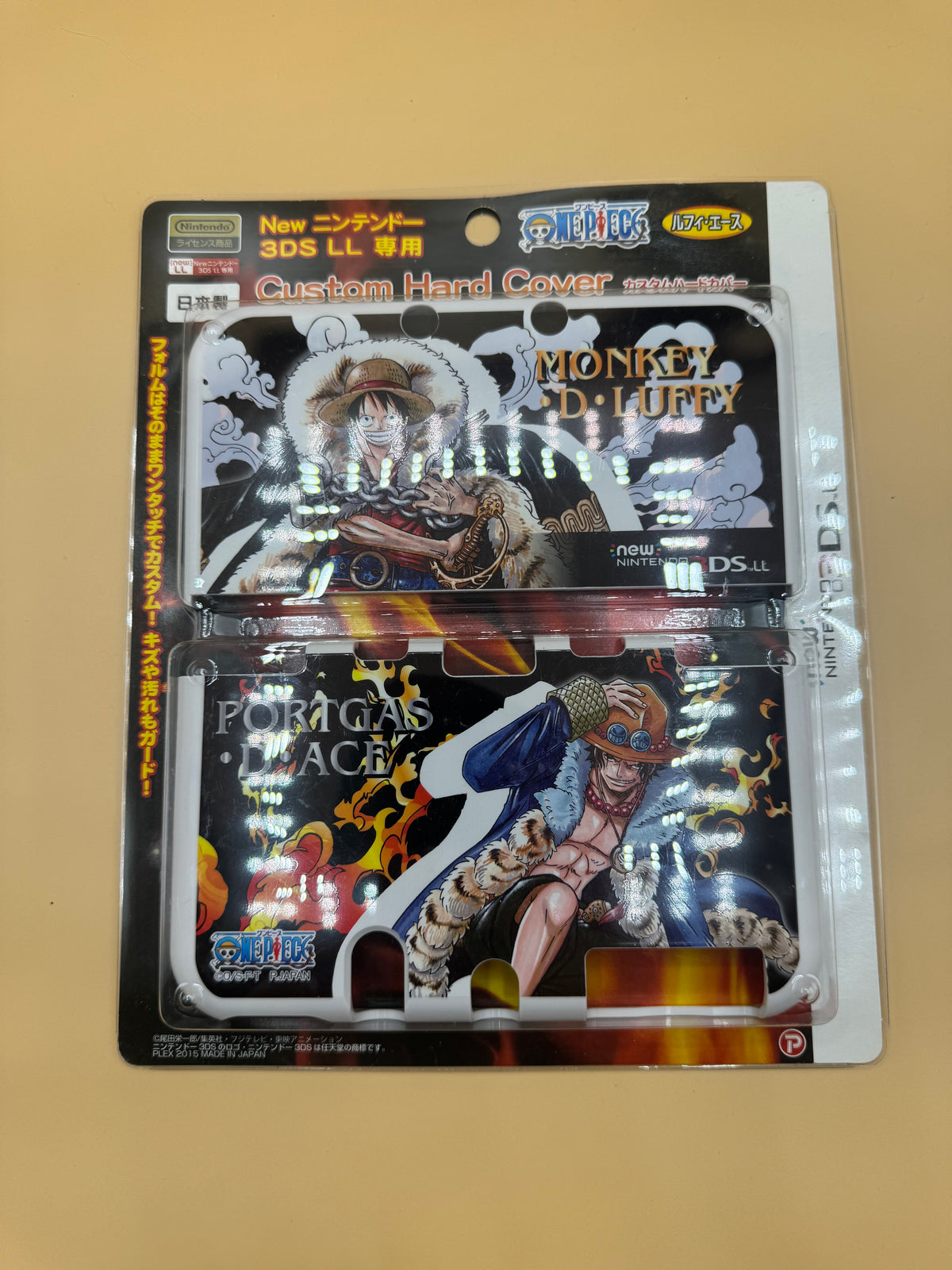 New Nintendo 3DS XL/LL Custom Hard Cover “One Piece” (Japanese import) Brand New Sealed