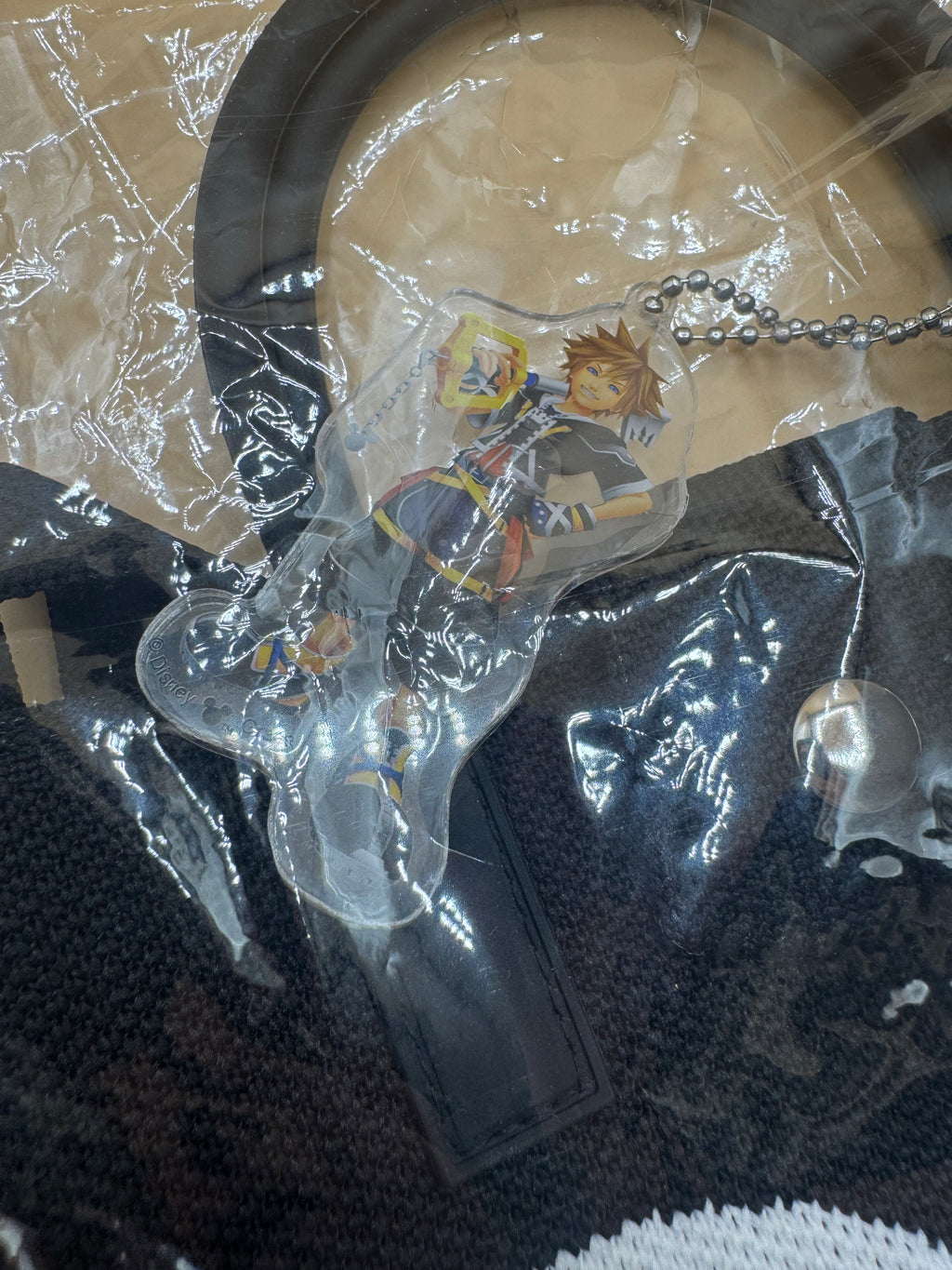 Kingdom Hearts × Shimamura Collaboration Sora/Heart 2-Way Knit Tote Bag (Japanese import)