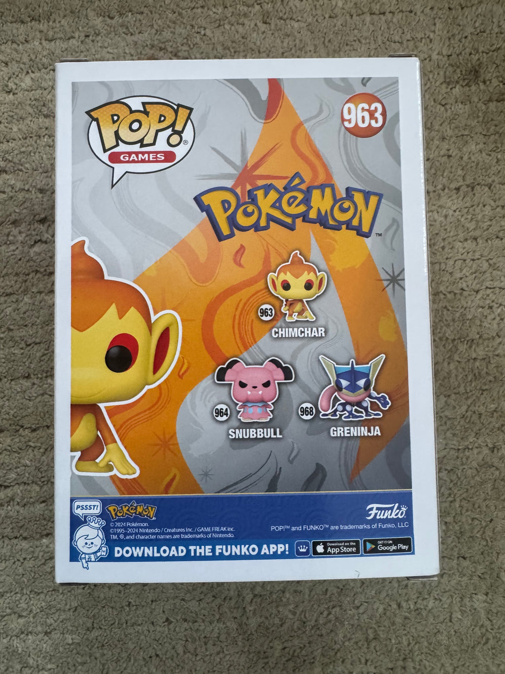 Chimchar Funko #963