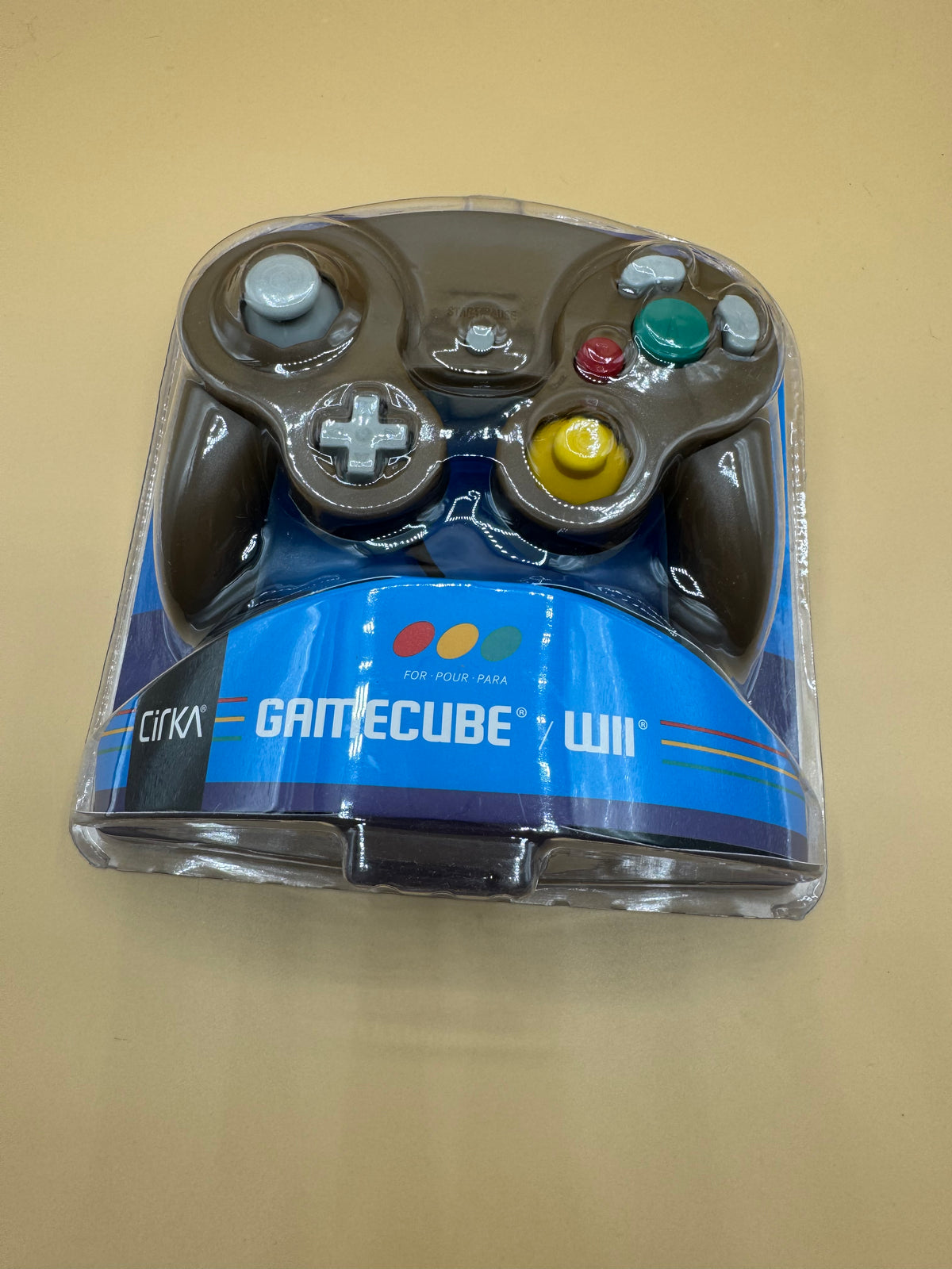 CirKa Wired “Hero Brown” Controller for Nintendo GameCube and Wii