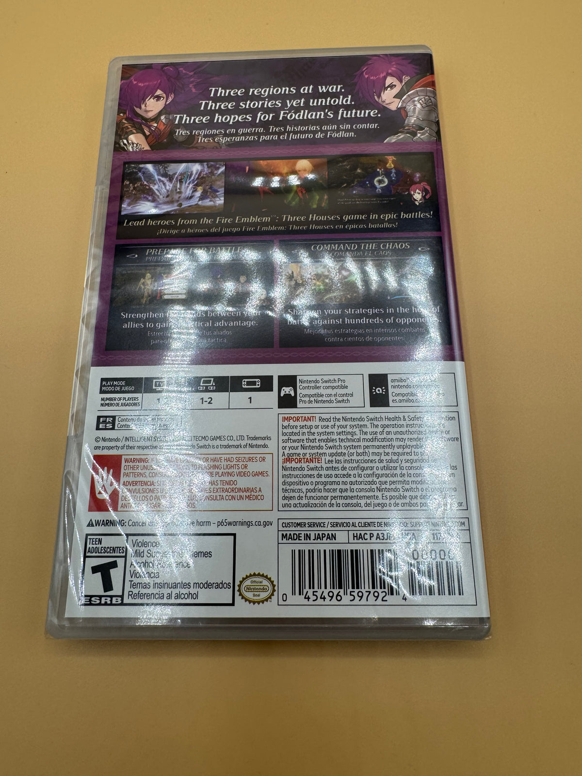 Fire Emblem Warriors: Three Hopes (Brand New Sealed)