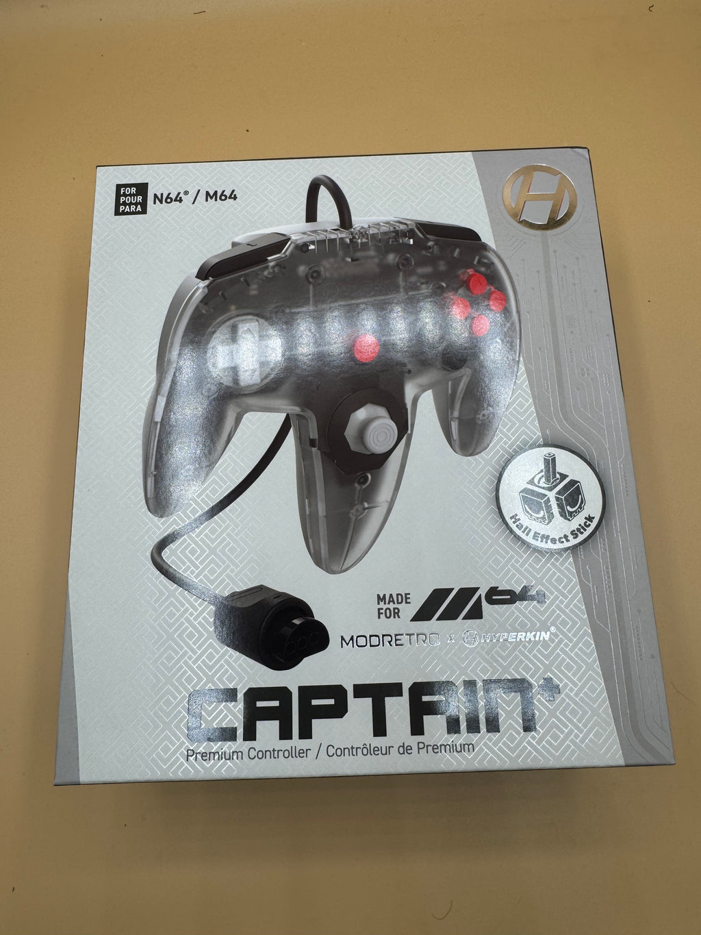 Hyperkin Captain+ Premium Controller for Nintendo 64/M64 Limited “Frost” Edition