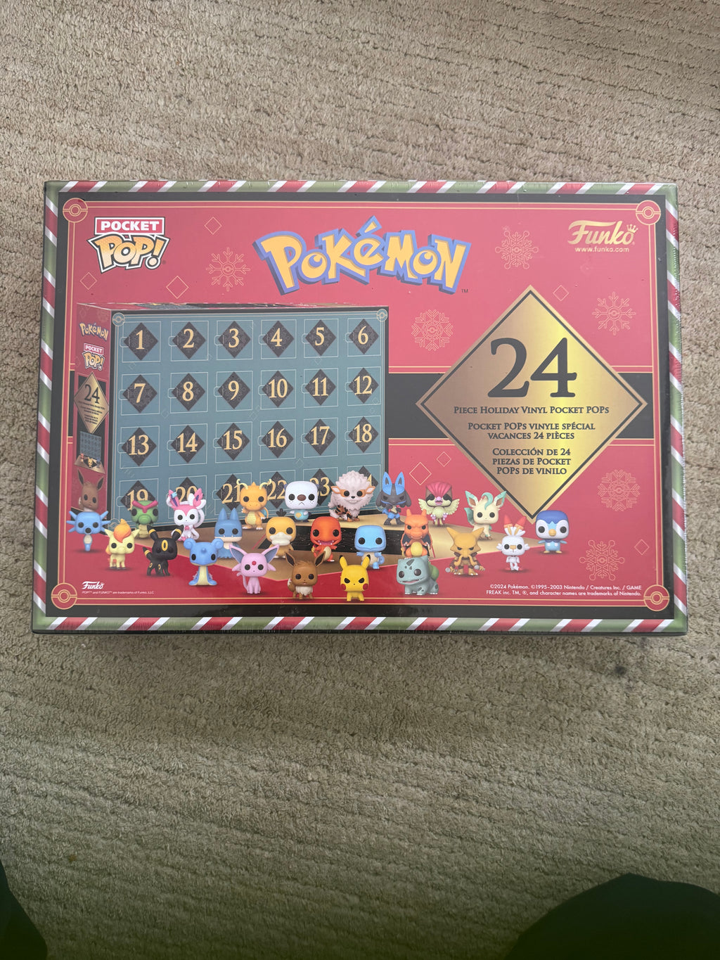 Pokémon Funko Advent Calendar 2023 edition