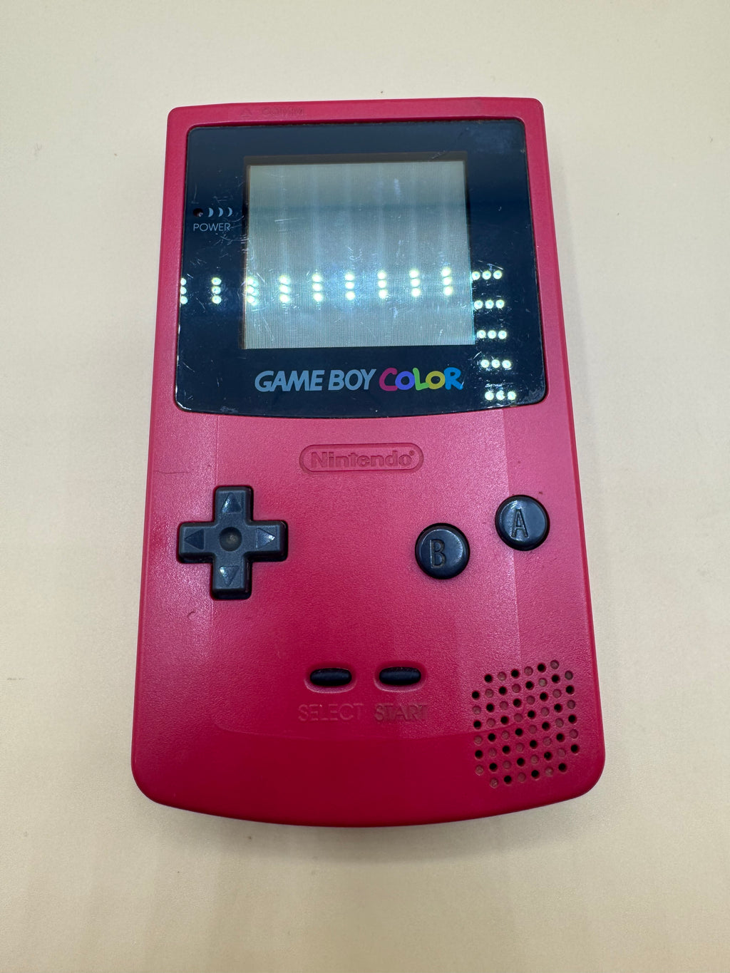 Berry Red Nintendo Gameboy Color