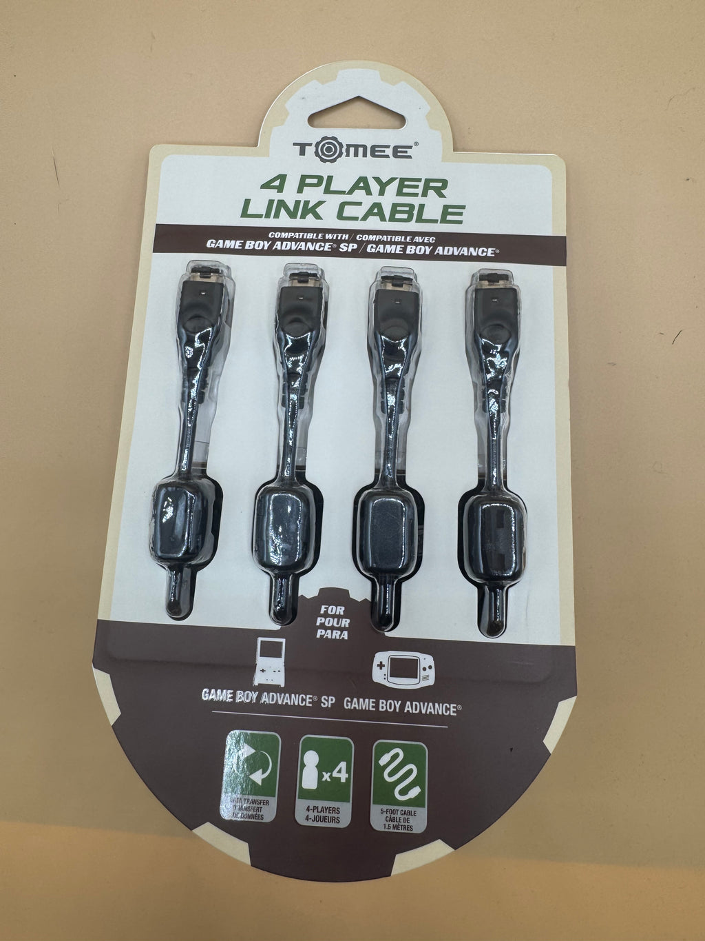 Tomee 4 Player Link Cable for Gameboy Advance