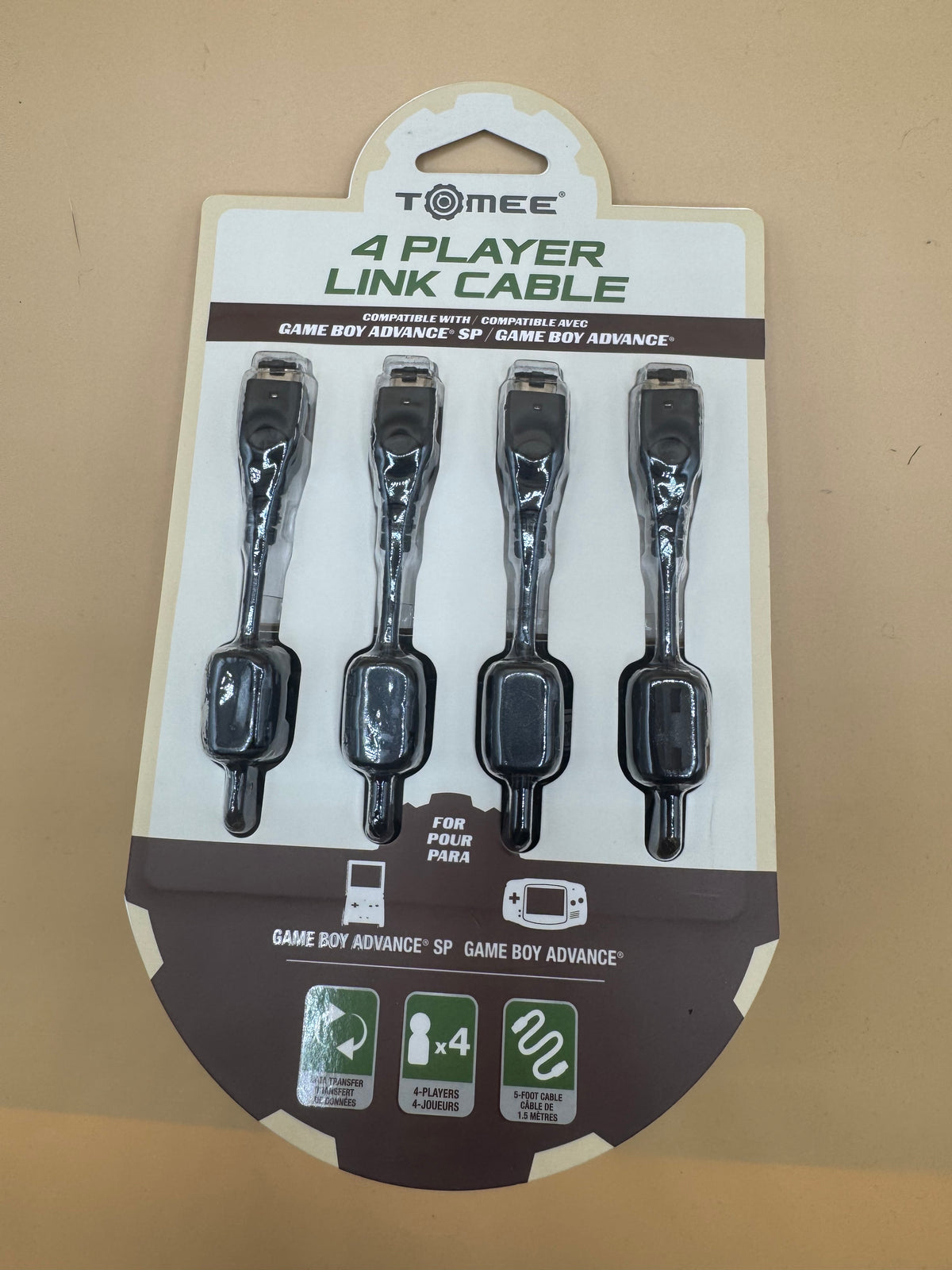 Tomee 4 Player Link Cable for Gameboy Advance