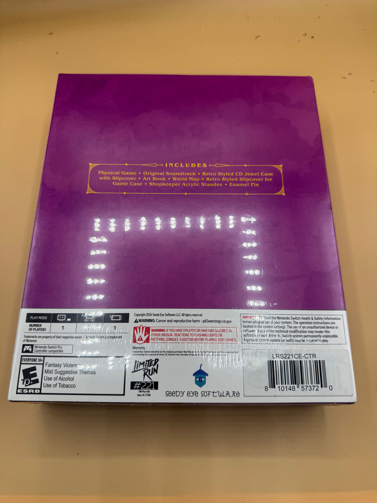 Arzette: The Jewel of Faramore Collector's Edition bundled with Faramore Fuchsia Controller (Brand new sealed)