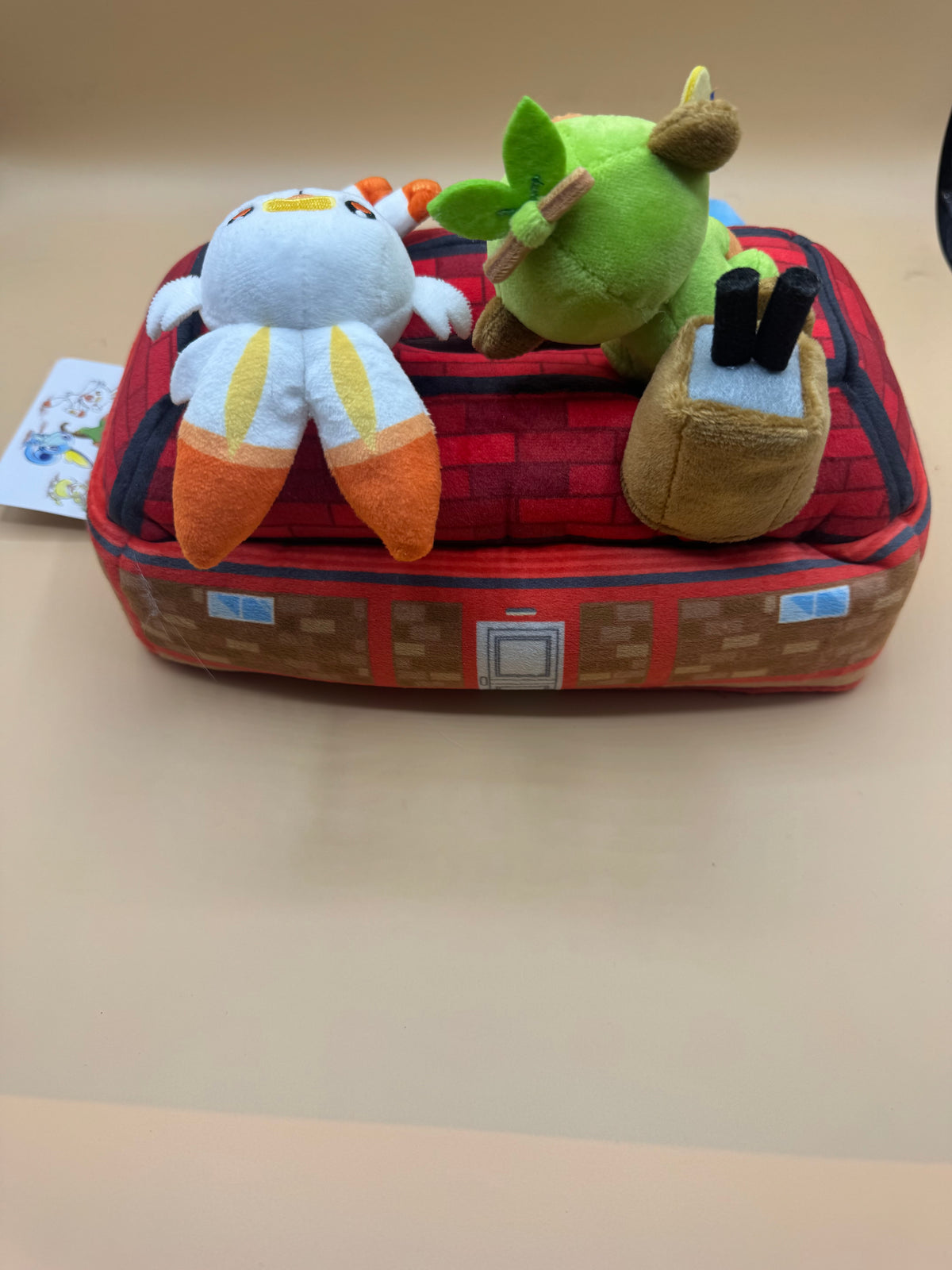Pokémon Center Japan "Galar Tabi" (Galar Journey) Plush Tissue Box Cover