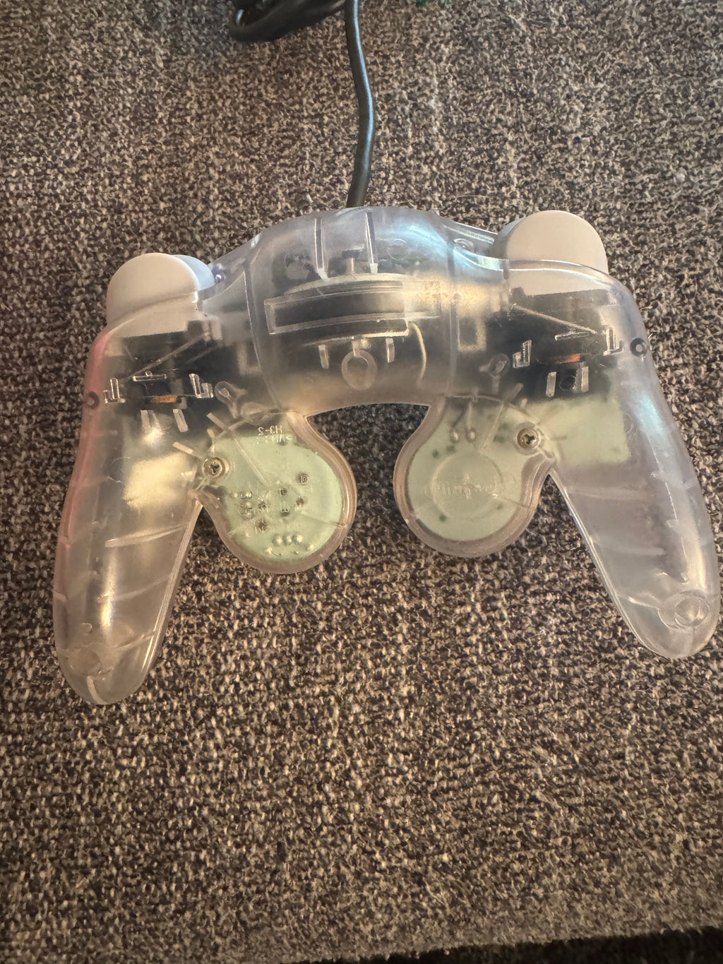 Clear-Skeleton Official Nintendo GameCube Controller (OEM)