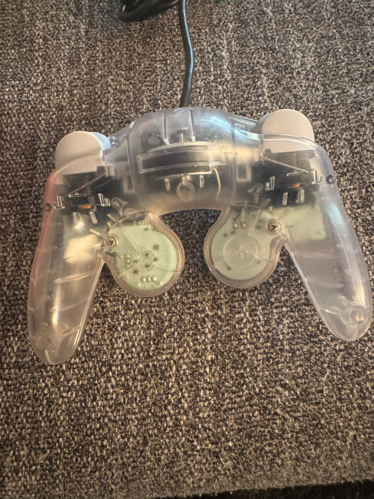 Clear-Skeleton Official Nintendo GameCube Controller (OEM)