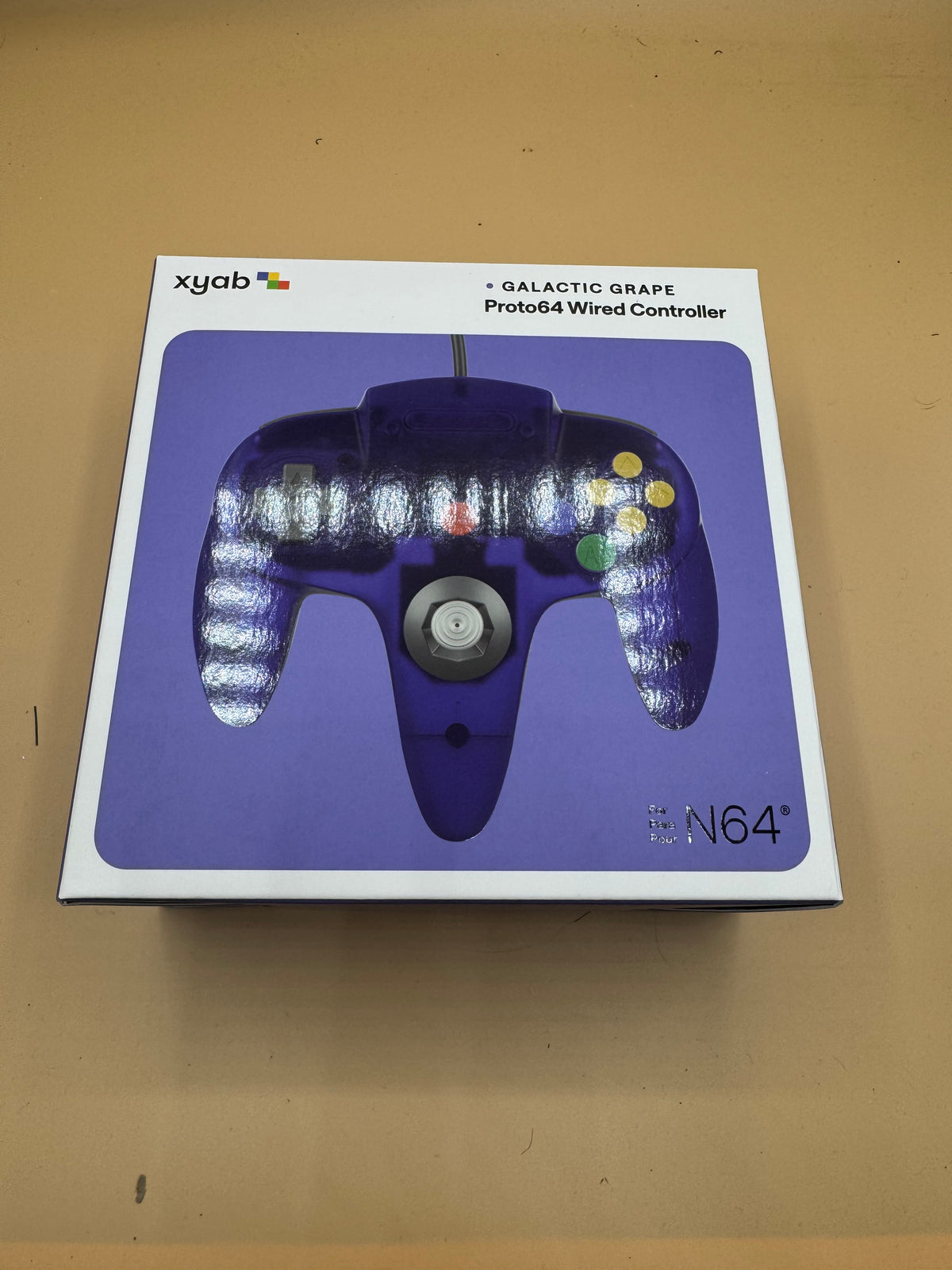 XYAB “Proto64” Wired Controller (Galactic Grape)