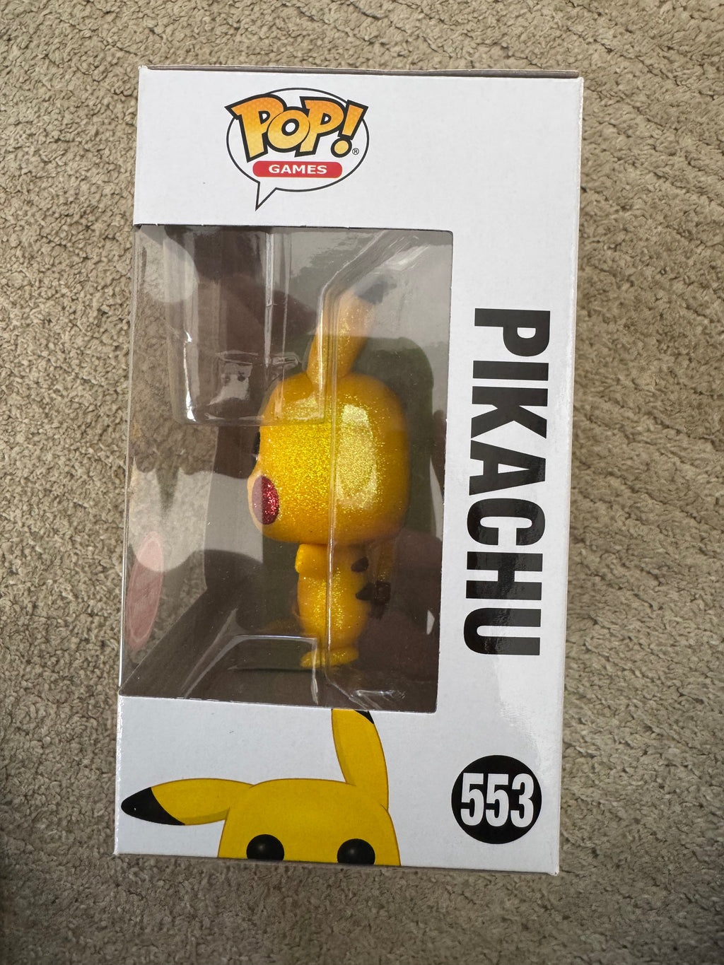 Pikachu Funko #553 Diamond Collection/ GameStop Exclusive