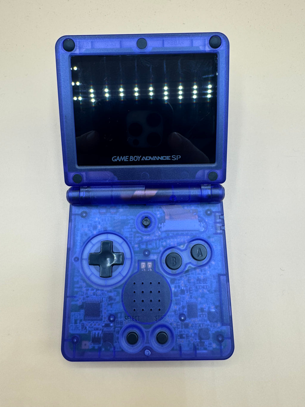 “Atomic Purple” Customized Gameboy Advance SP