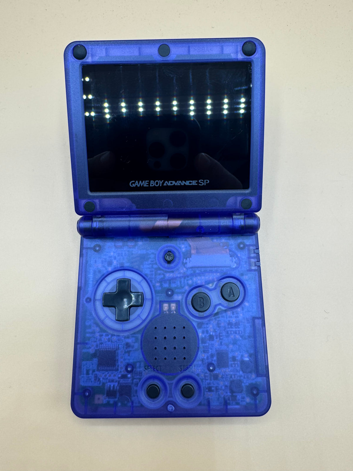 “Atomic Purple” Customized Gameboy Advance SP