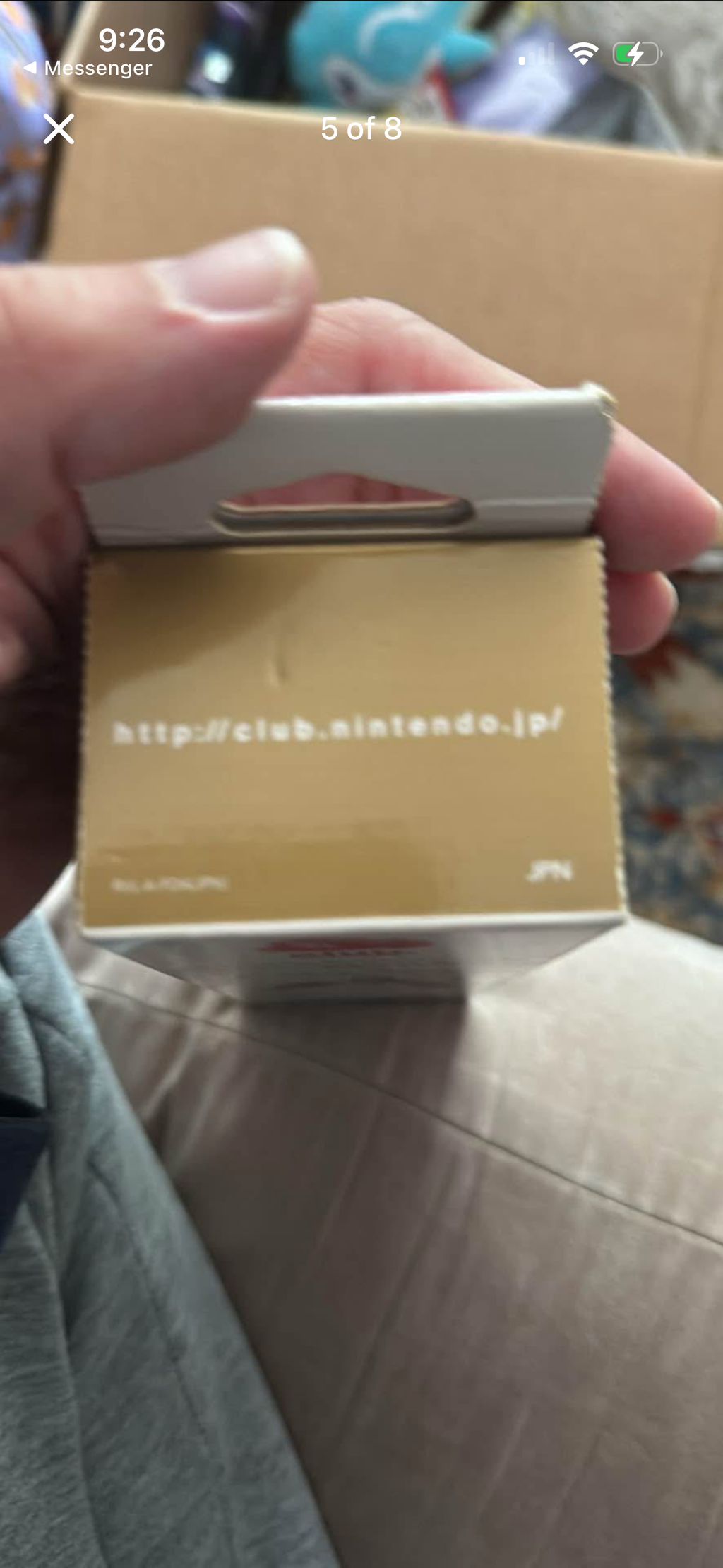 Gold Nintendo Wii Nunchuk Club Nintendo special edition