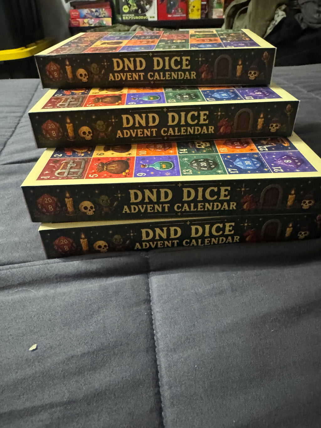 Dungeons and Dragons Dice Advent Calendar