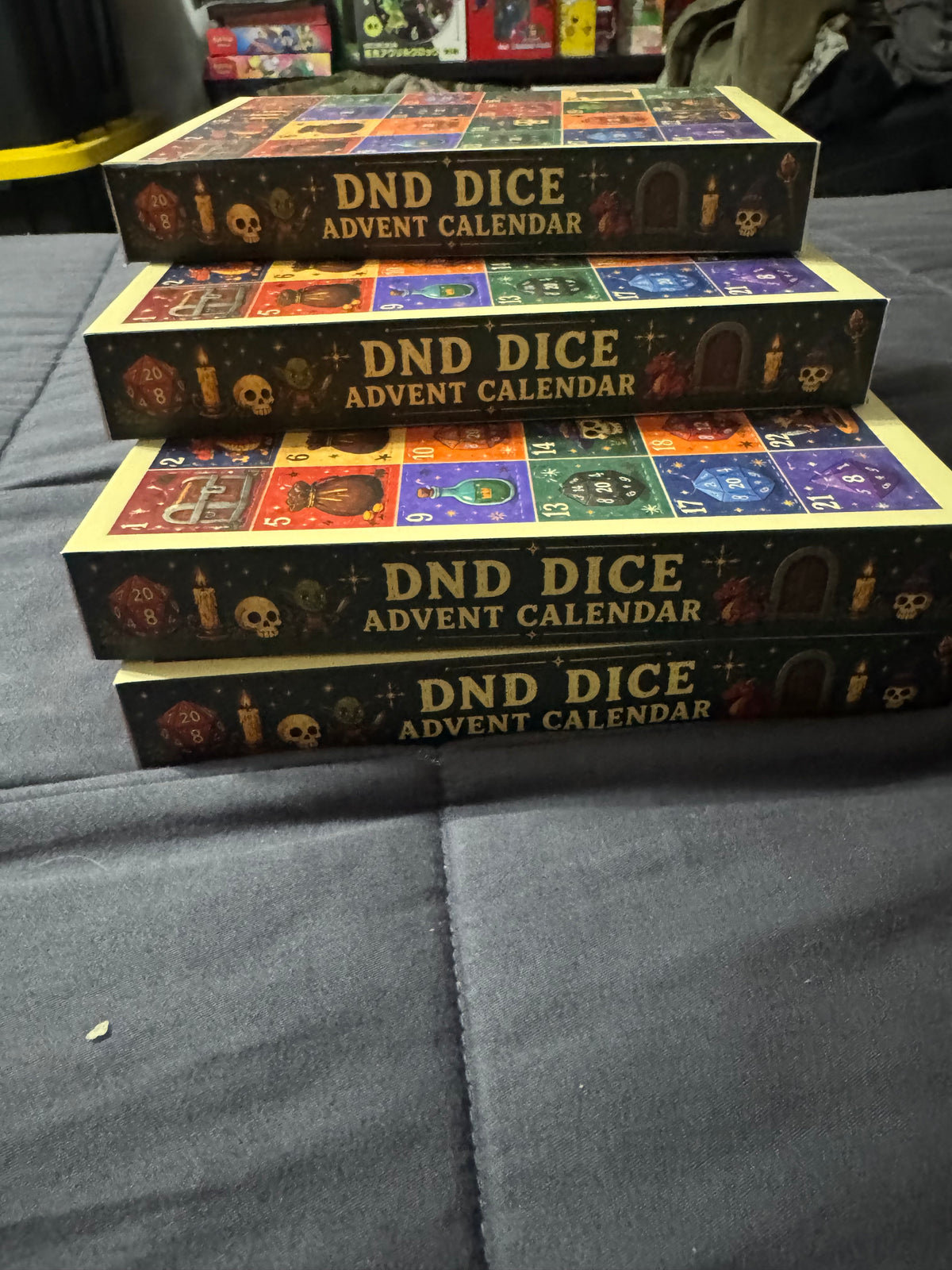 Dungeons and Dragons Dice Advent Calendar
