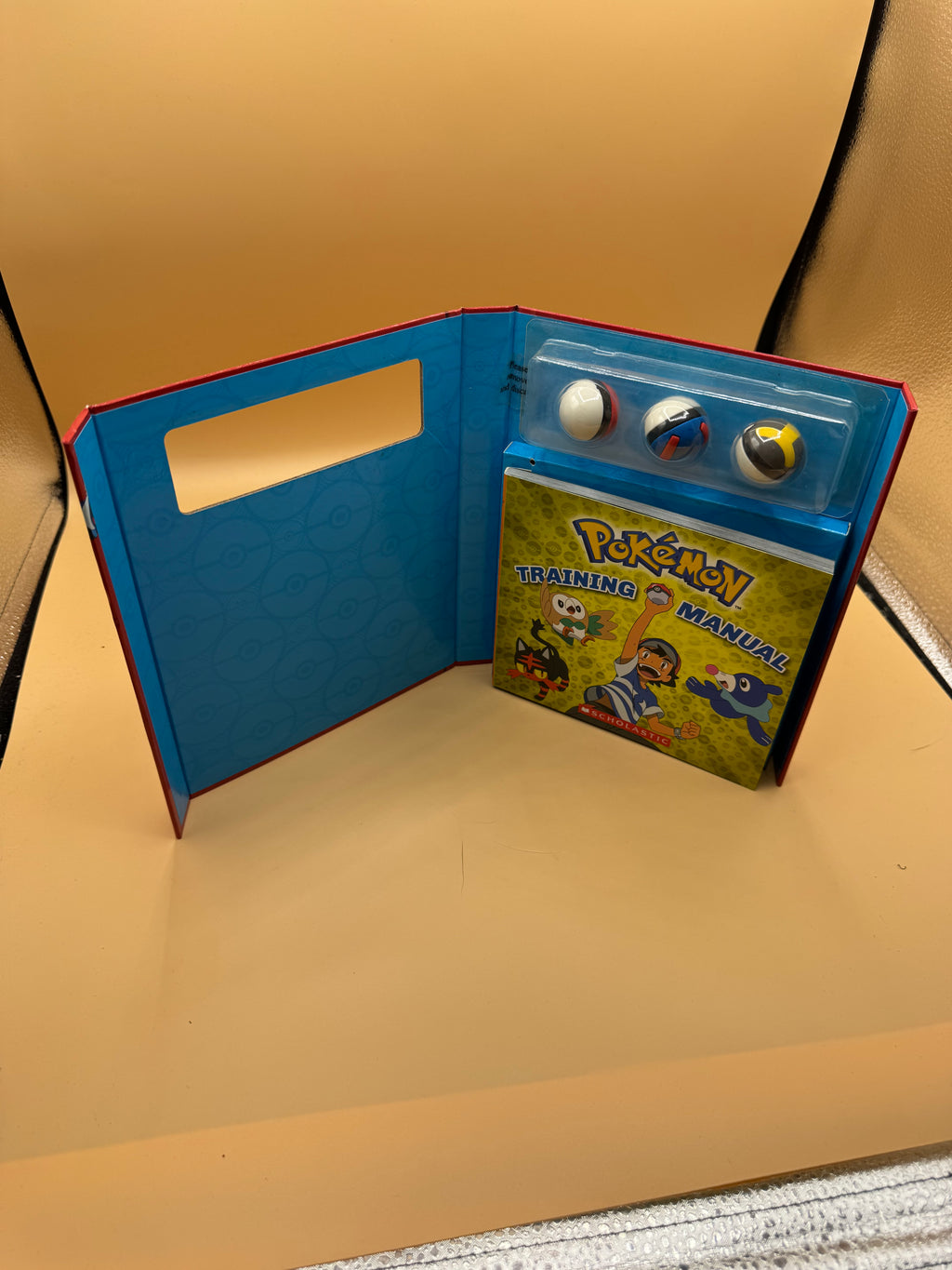 Pokémon Training Manual (Pokémon Training Box with Poké Ball Erasers) published by Scholastic Inc