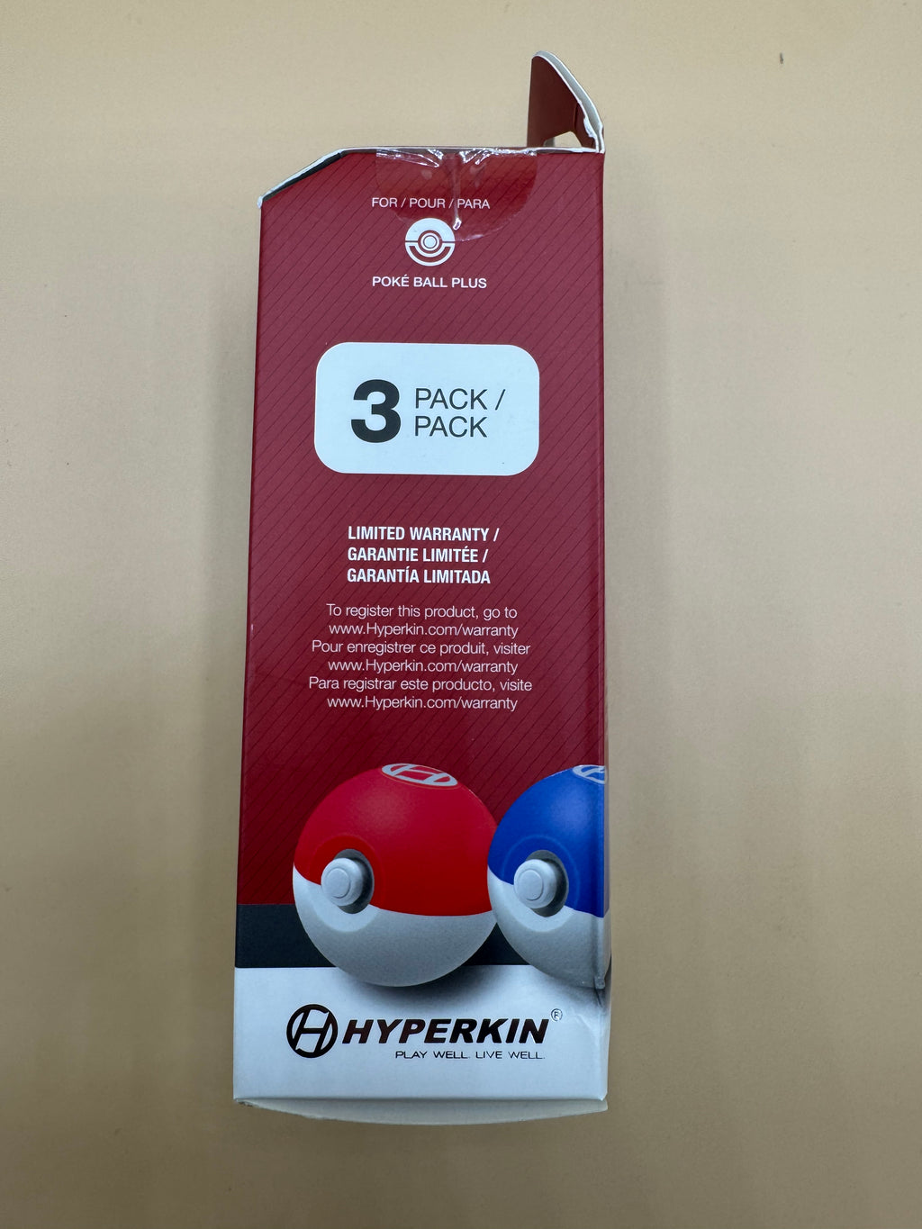 Hyperkin Silicone Trainer Shields (3-Pack) for Pokeball Plus