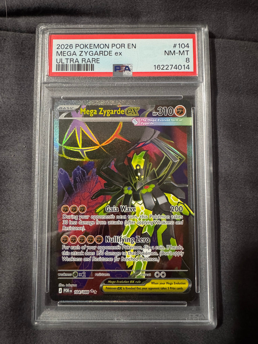 POKEMON TCG: POR EN-PERFECT ORDER #104 MEGA ZYGARDE ex ULTRA RARE