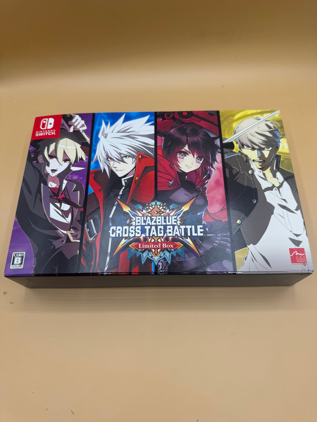 Blazblue Cross Tag Battle Limited Box (Japanese import) New in open box