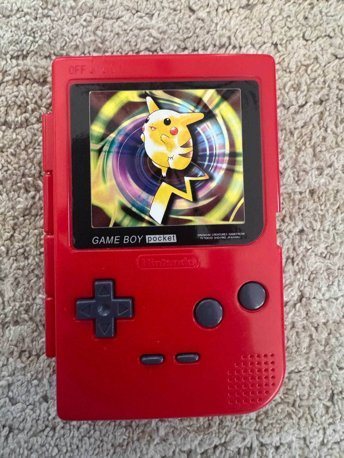 Vintage Japanese Pokémon Keshimon Red Collection Case (Japanese import)