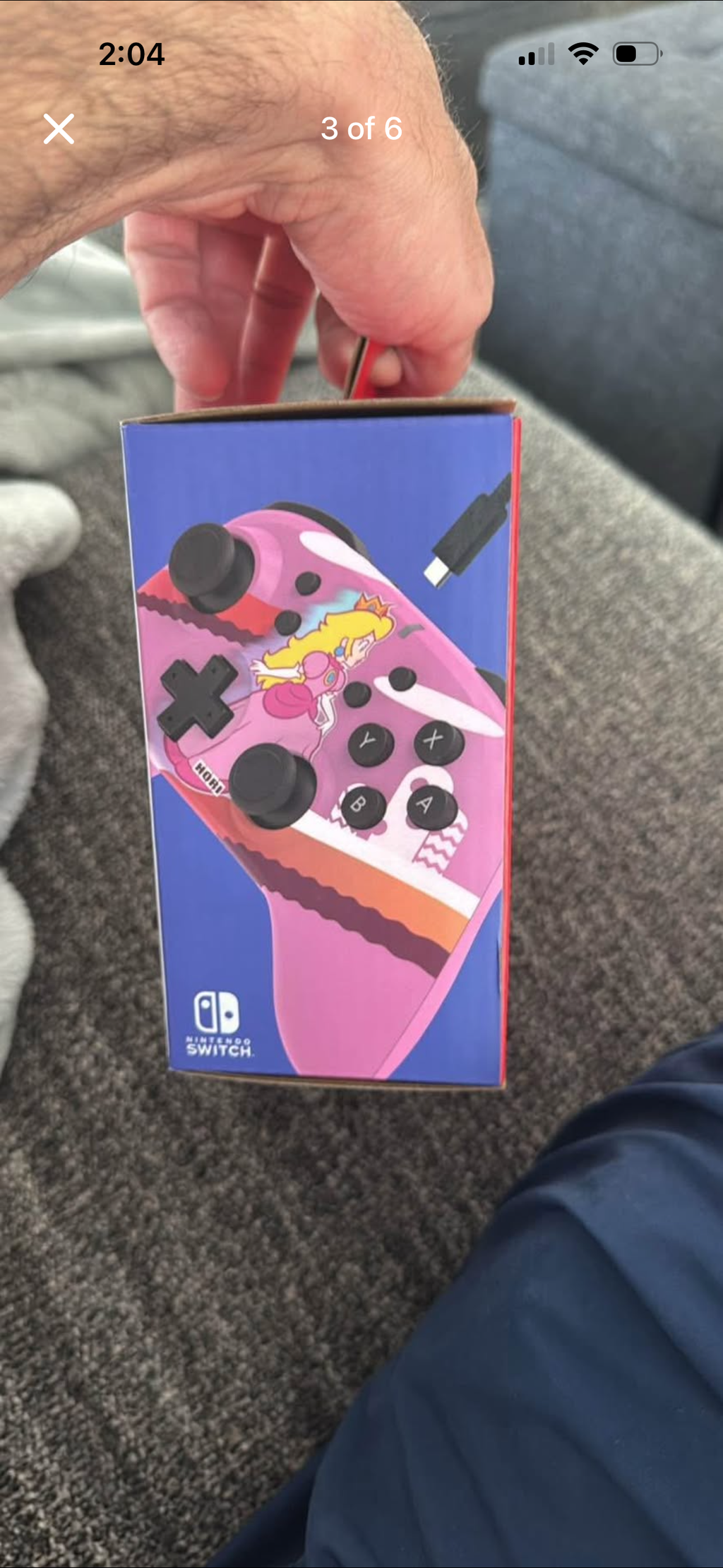 Super Mario “Princess Peach” Nintendo Switch wireless controller (Brand new)