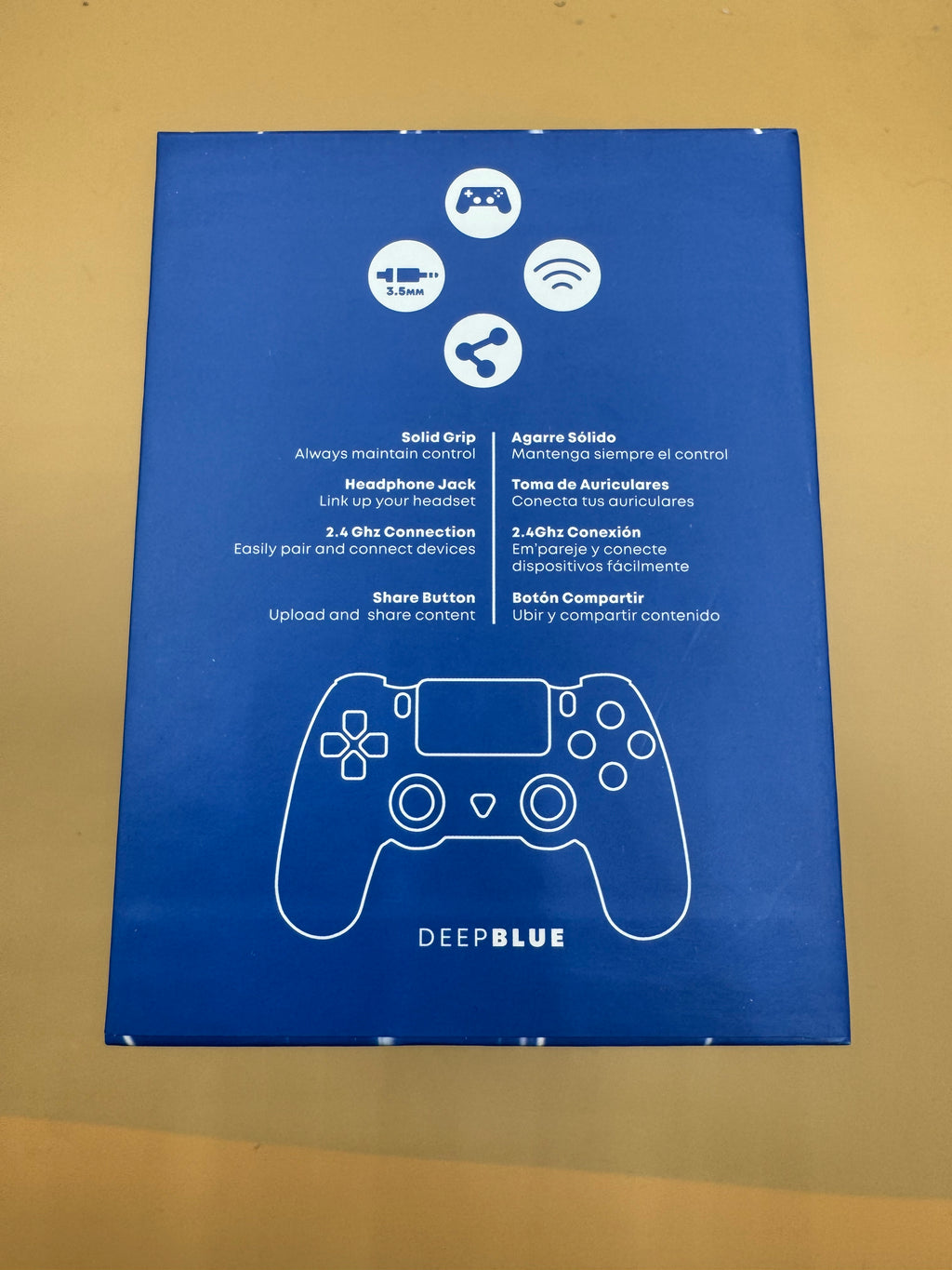 “Deep Blue” Wireless Controller for PlayStation 4