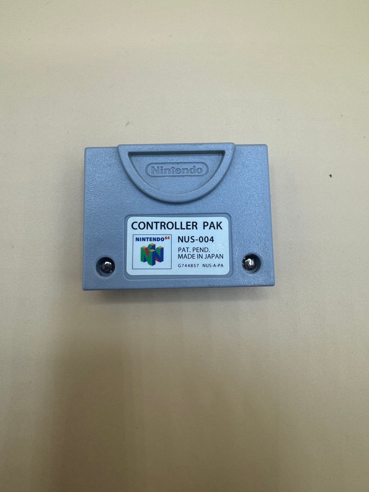Nintendo 64 Memory Pak